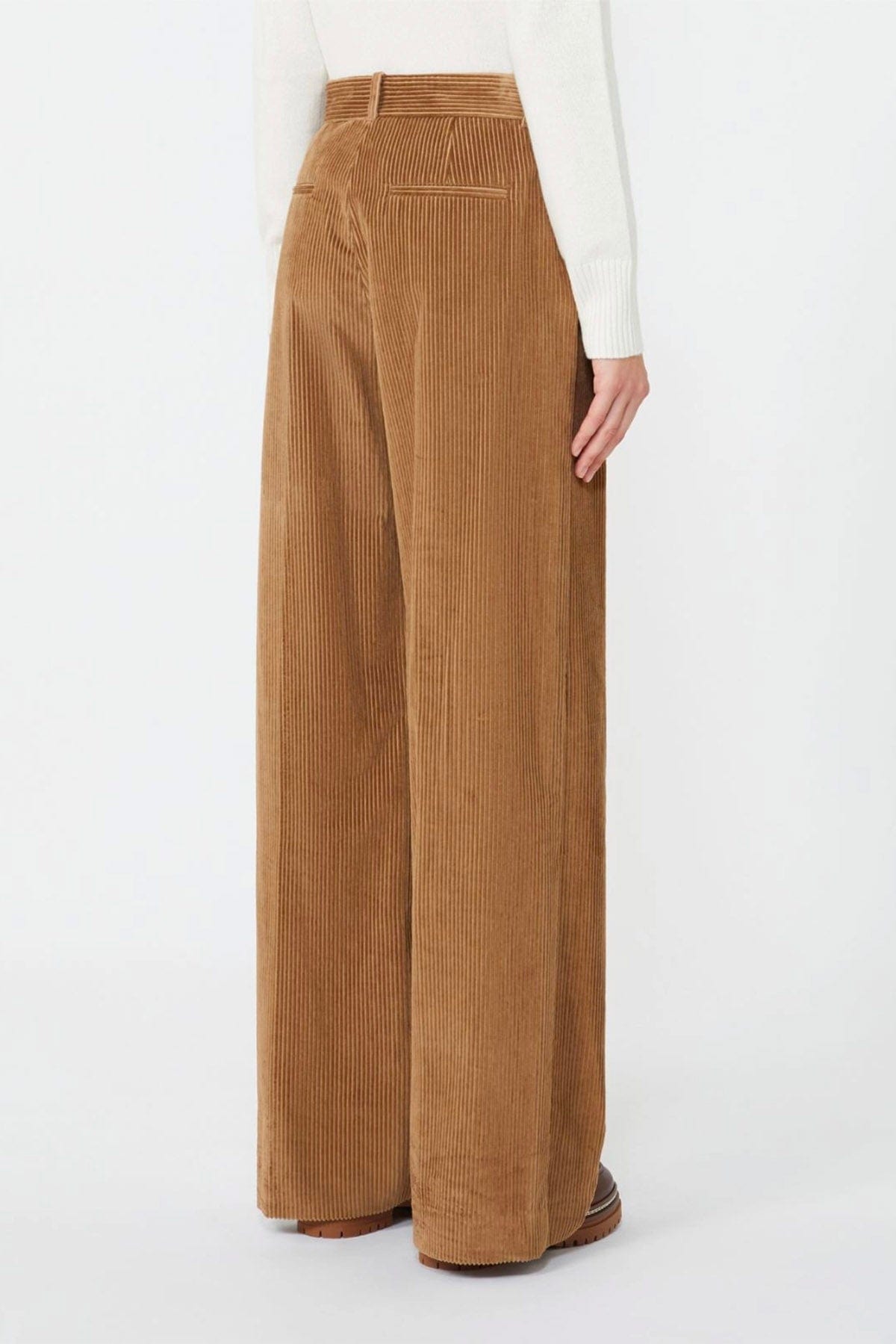 MAXMARA&#39;S BRANDS PANTALONE LUNGO  Pantaloni in velluto di cotone donna Weekend Max Mara Tania