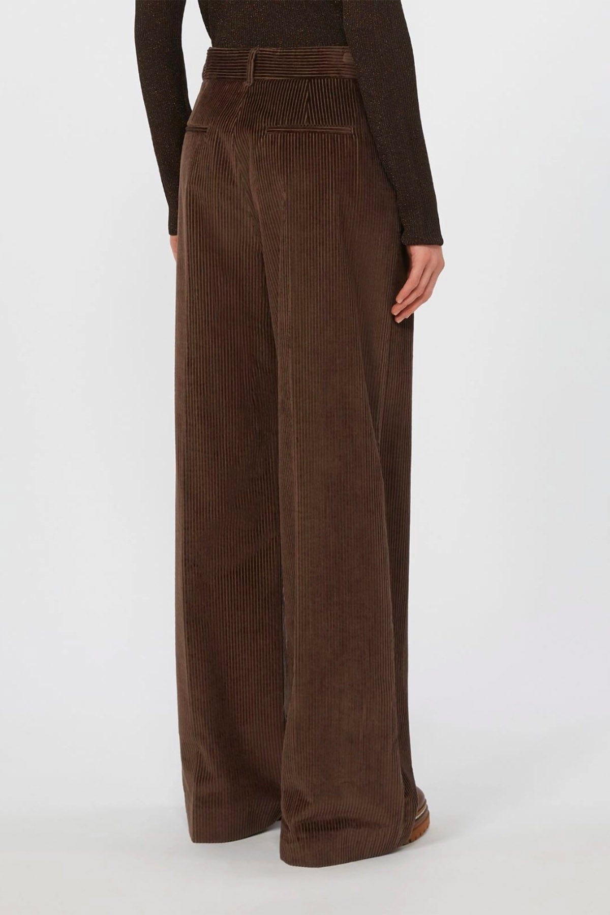 MAXMARA&#39;S BRANDS PANTALONE LUNGO  Pantaloni in velluto di cotone donna Weekend Max Mara Tania