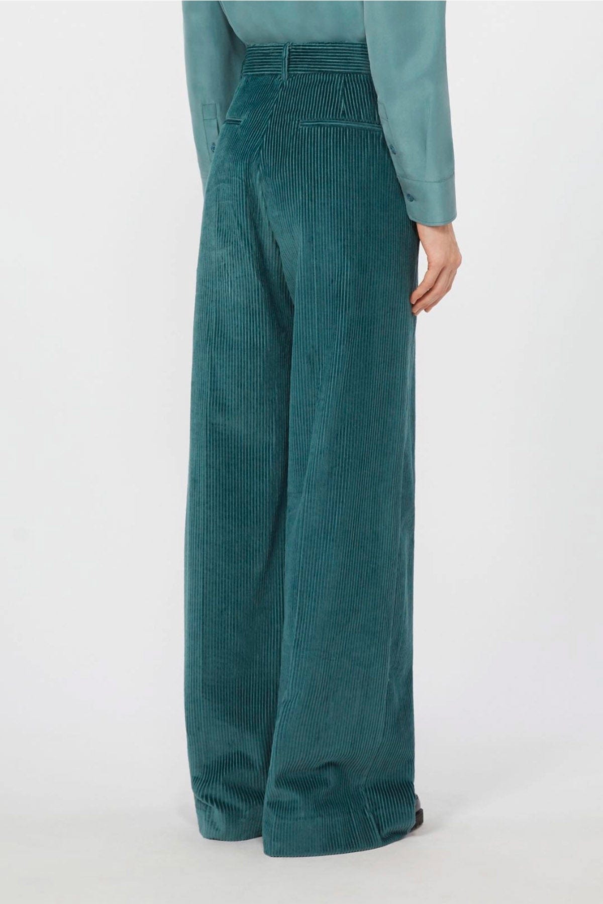 MAXMARA&#39;S BRANDS PANTALONE LUNGO  Pantaloni in velluto di cotone donna Weekend Max Mara Tania