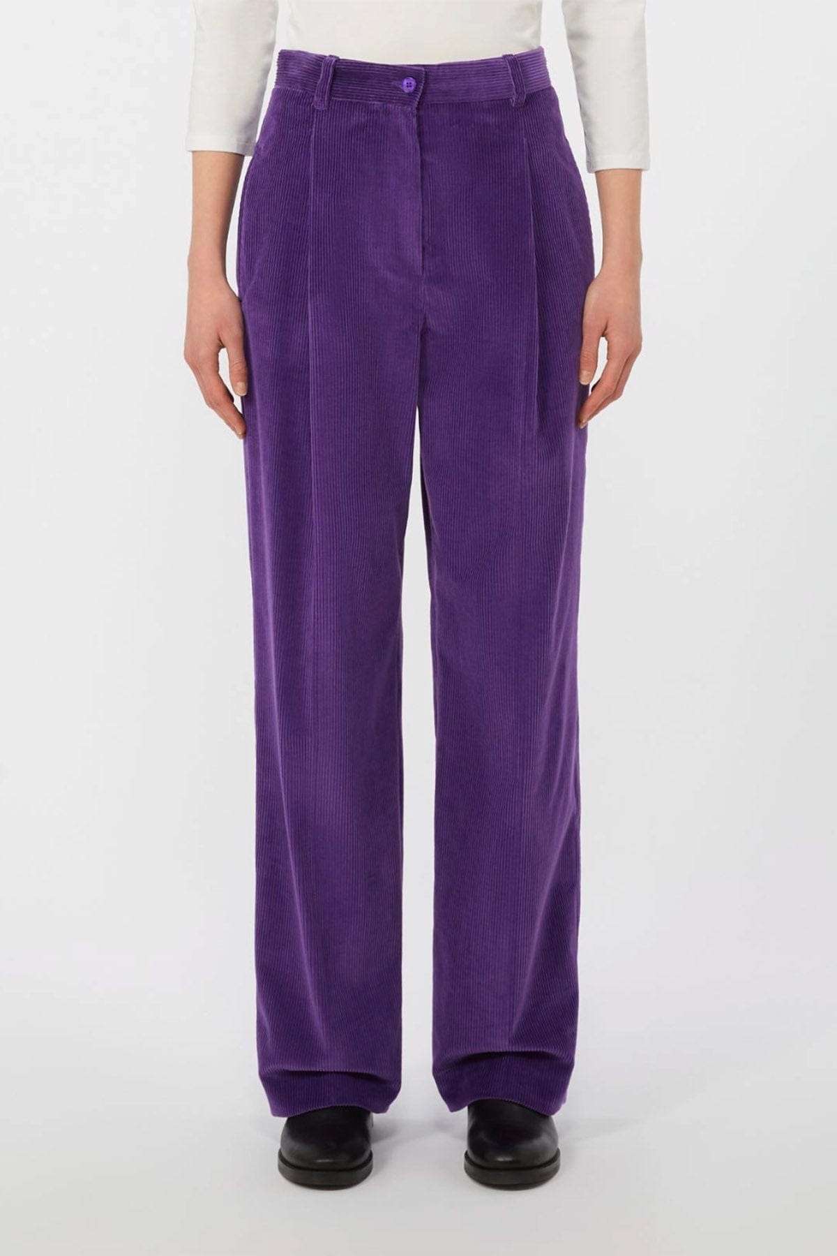 MAXMARA&#39;S BRANDS PANTALONE LUNGO  Pantaloni in velluto donna Max Mara Weekend Ordine