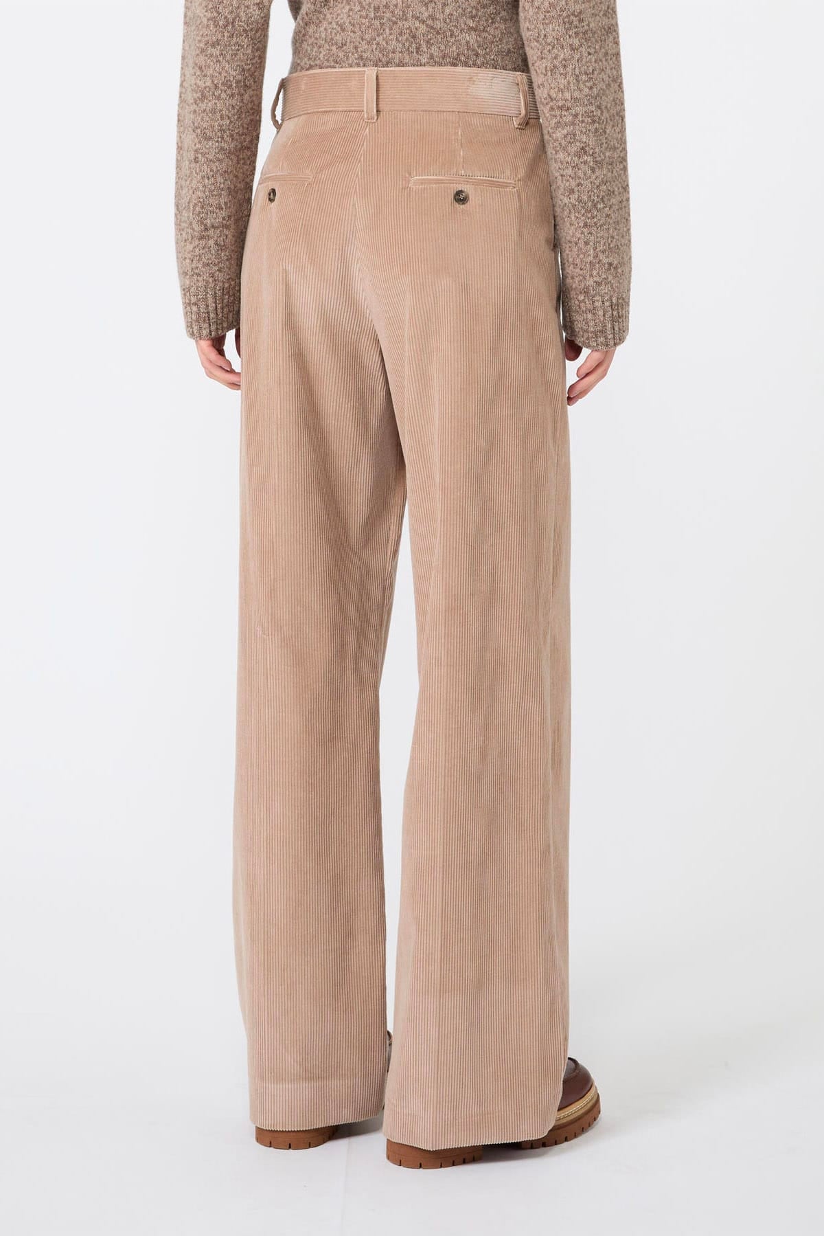 MAXMARA'S BRANDS PANTALONE LUNGO  Pantaloni in Velluto donna Max Mara Weekend Wkdtania