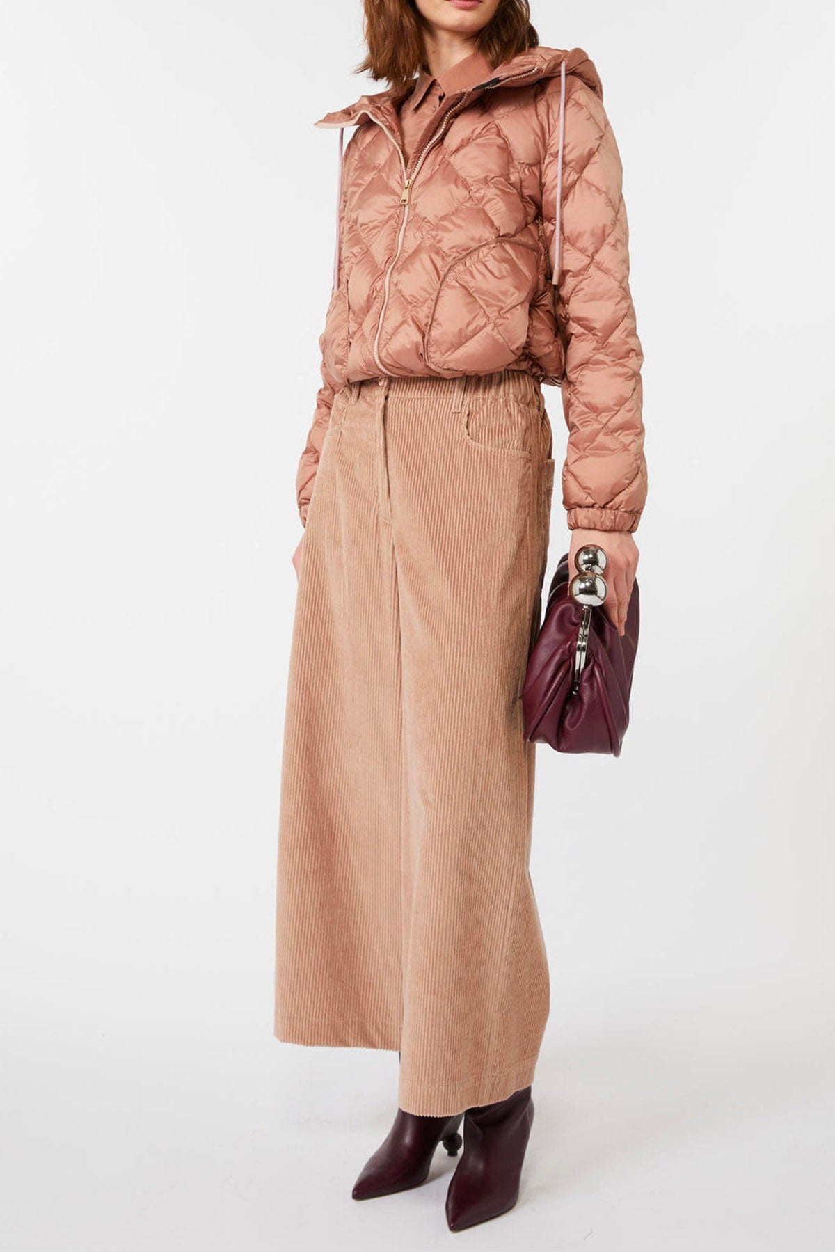 MAXMARA&#39;S BRANDS PANTALONE LUNGO  Pantaloni in velluto donna Weekend Max Mara Ursola