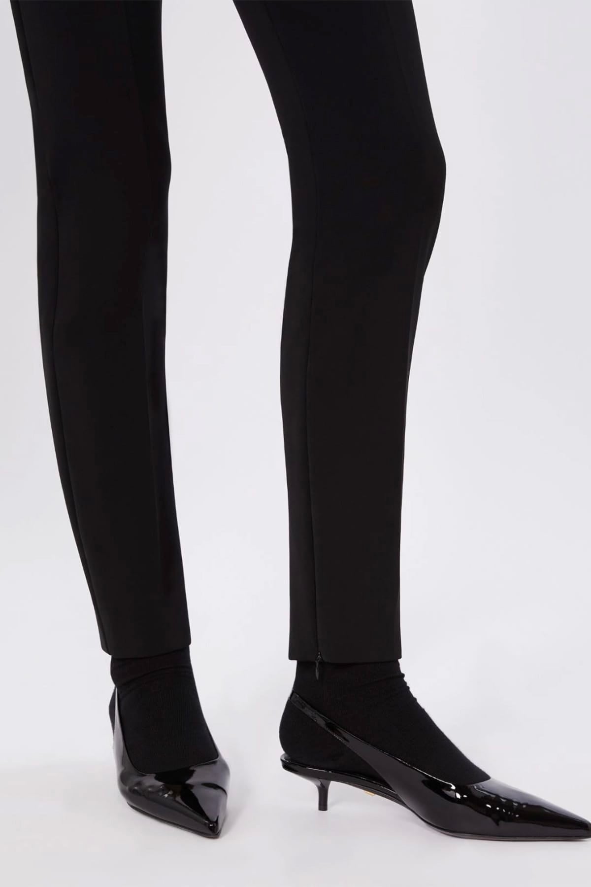 MAXMARA'S BRANDS PANTALONE LUNGO  Pantaloni neri donna Max Mara Studio Mstcrespo
