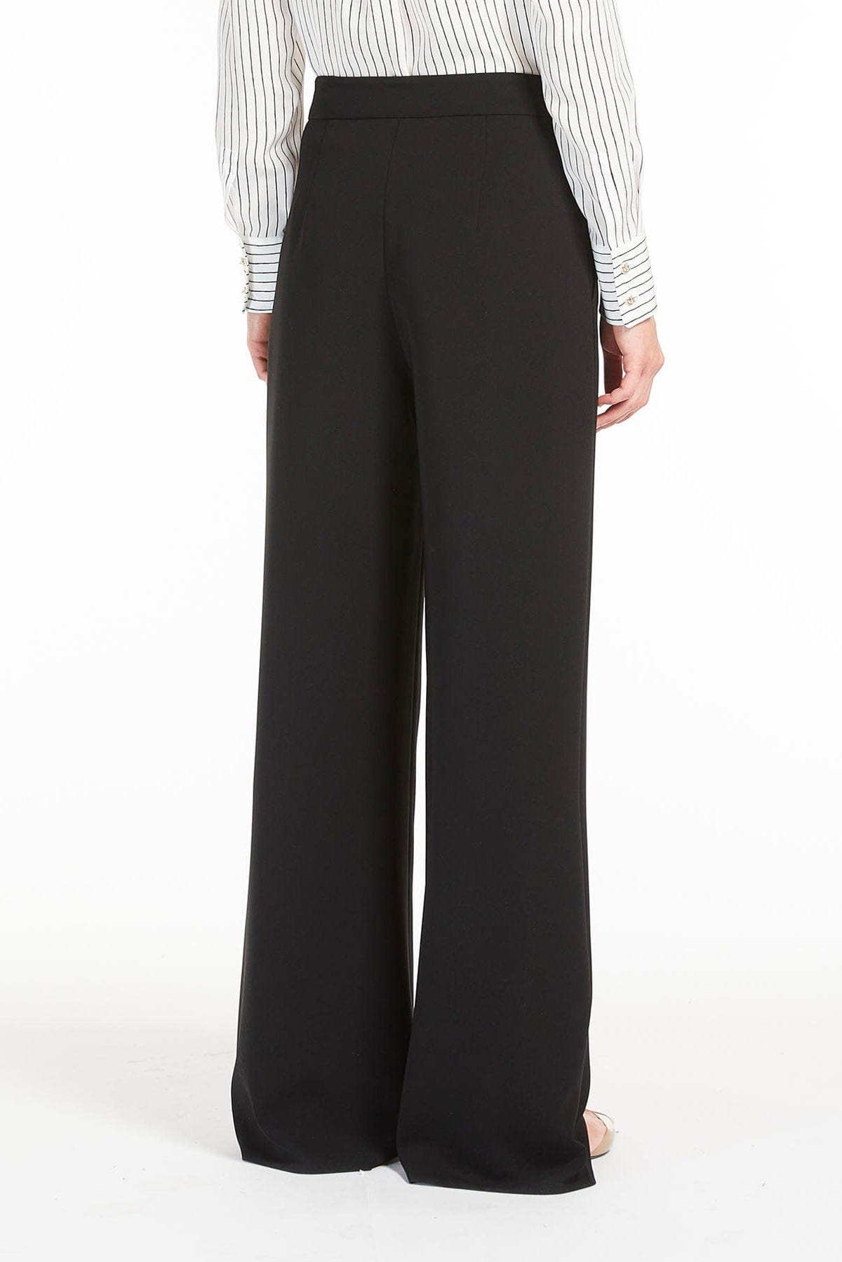 MAXMARA&#39;S BRANDS PANTALONE LUNGO  Pantaloni Neri Donna Max Mara Studio Rina