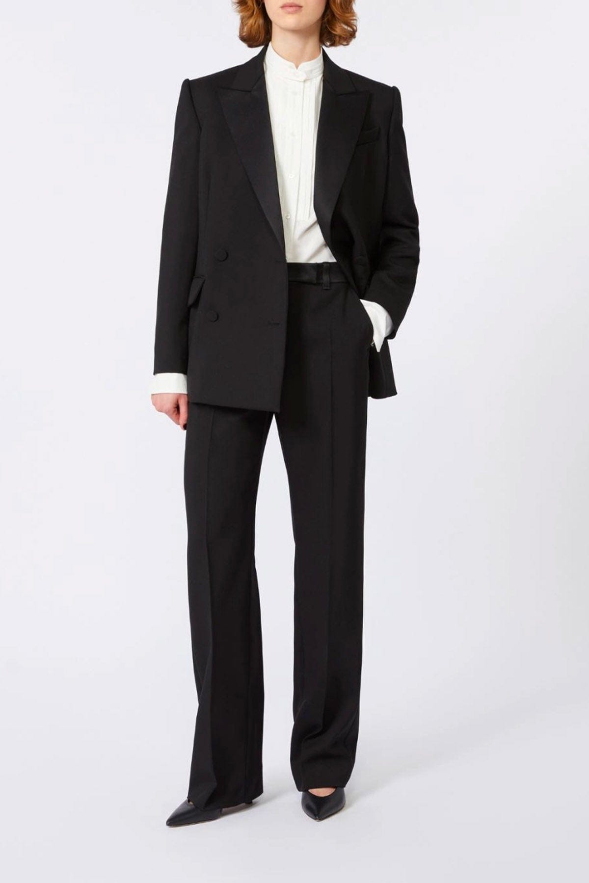MAXMARA&#39;S BRANDS PANTALONE LUNGO  Pantaloni neri donna Max Mara Weekend Break1234
