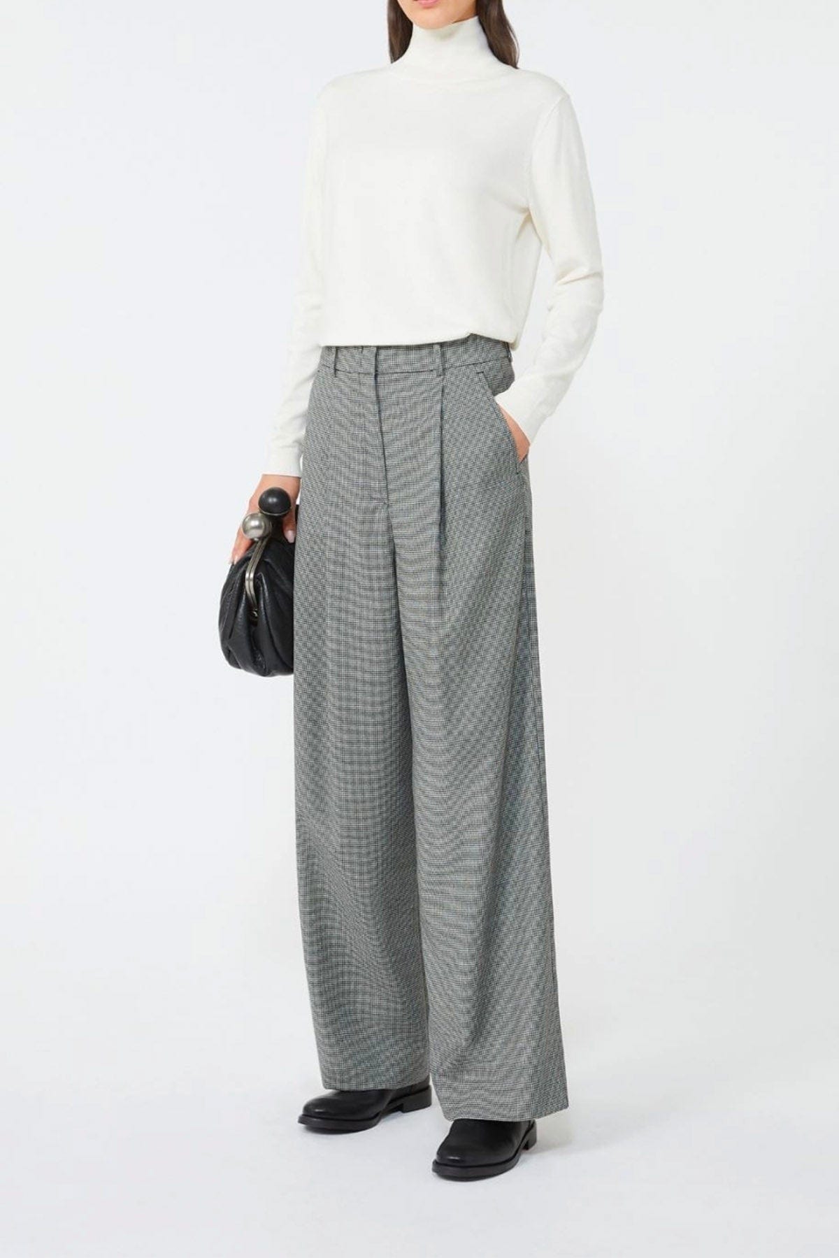 MAXMARA&#39;S BRANDS PANTALONE LUNGO  Pantaloni over donna in lana Weekend Max Mara Globale