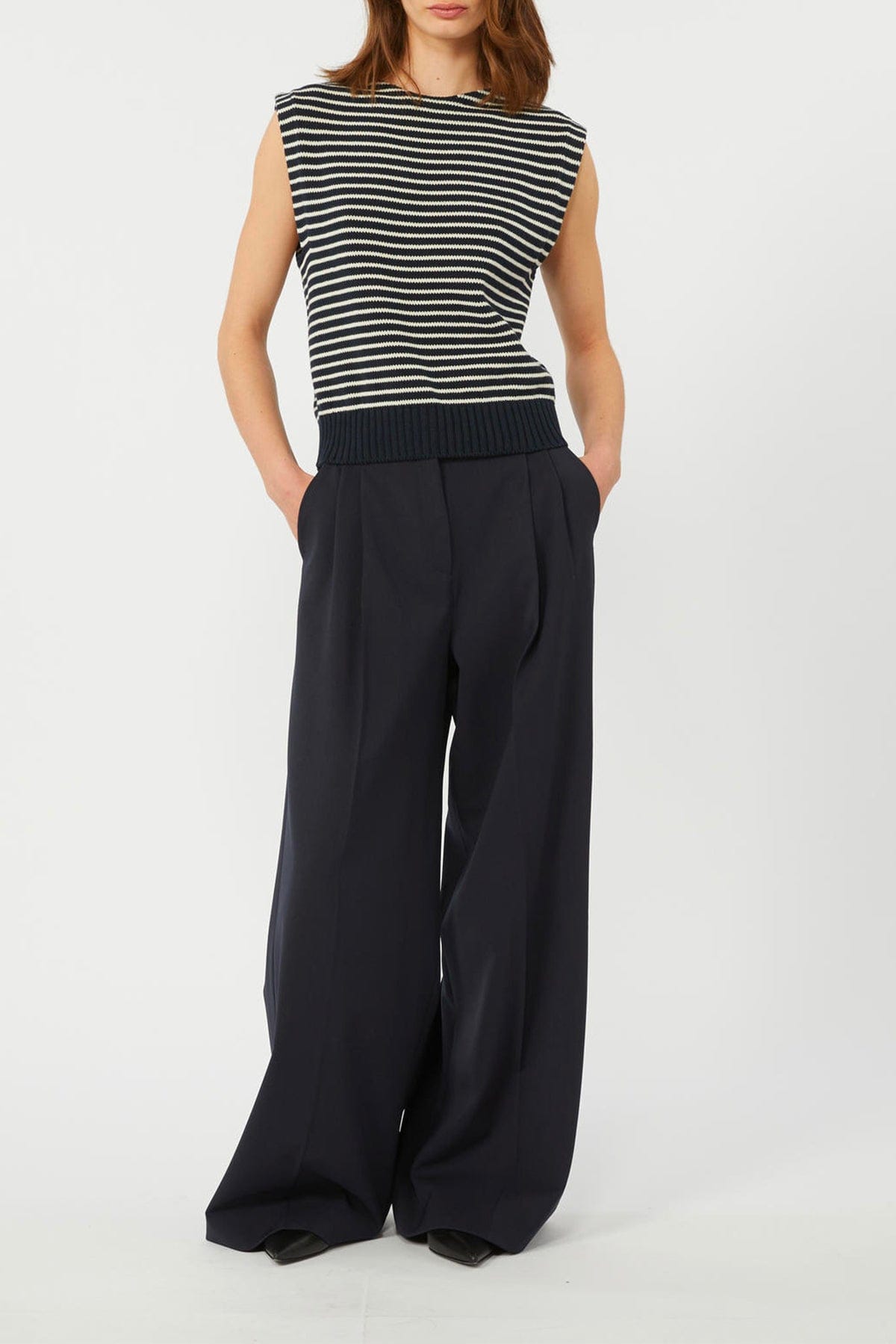 MAXMARA'S BRANDS PANTALONE LUNGO  Pantaloni over donna Max Mara Weekend Wkdasta