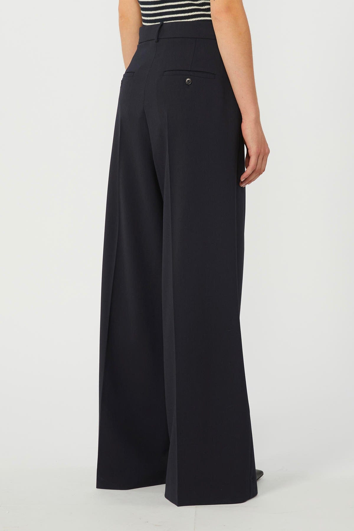 MAXMARA'S BRANDS PANTALONE LUNGO  BLU / 34 Pantaloni over donna Max Mara Weekend Wkdasta