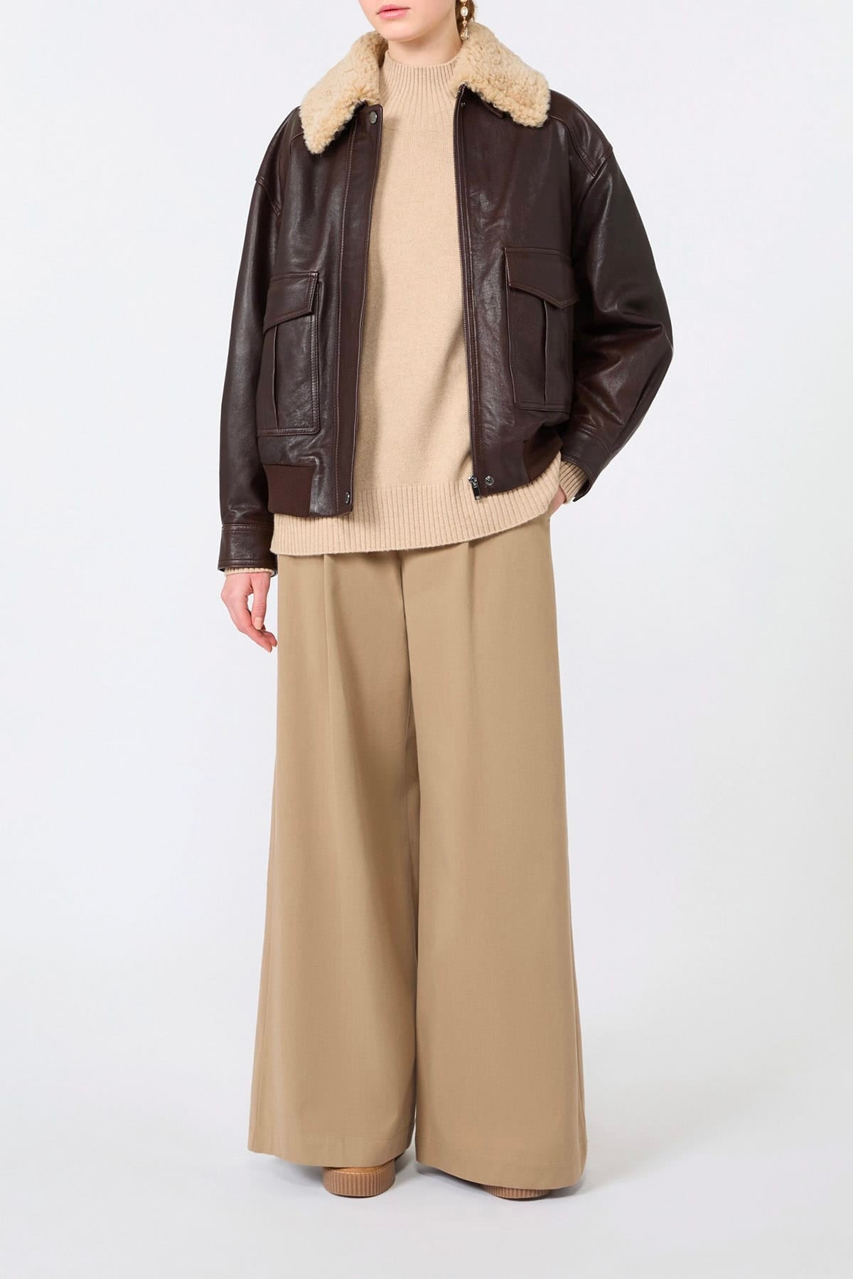 MAXMARA'S BRANDS PANTALONE LUNGO  Pantaloni over donna Max Mara Weekend Wkdeditto