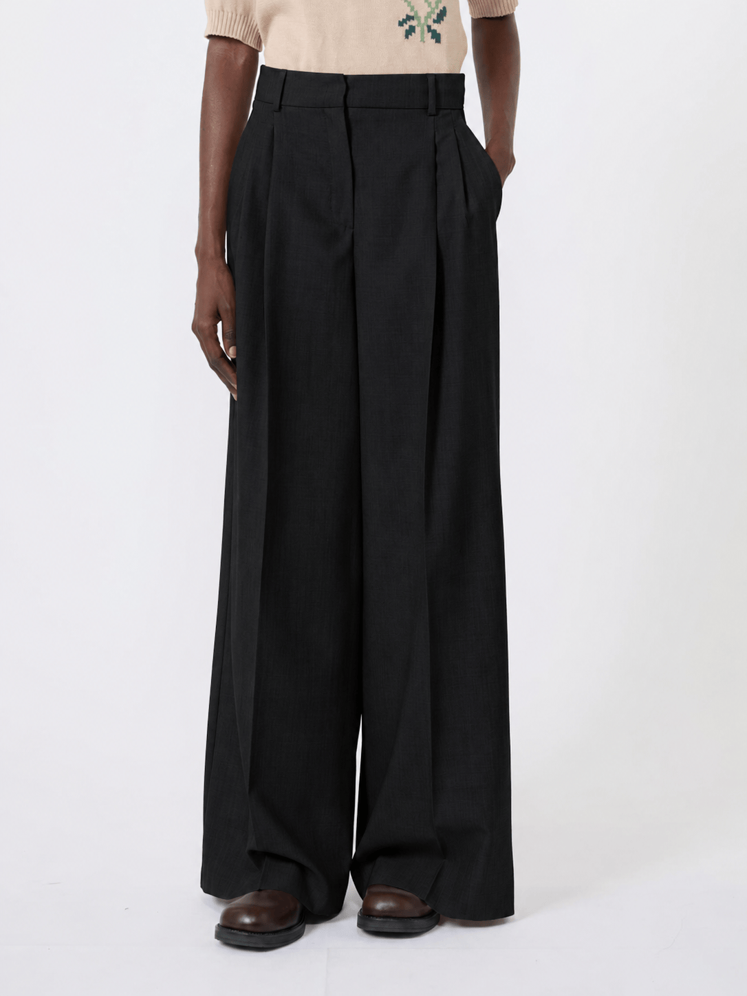 MAXMARA'S BRANDS PANTALONE LUNGO  Pantaloni over donna Max Mara Weekend Wkdovvio