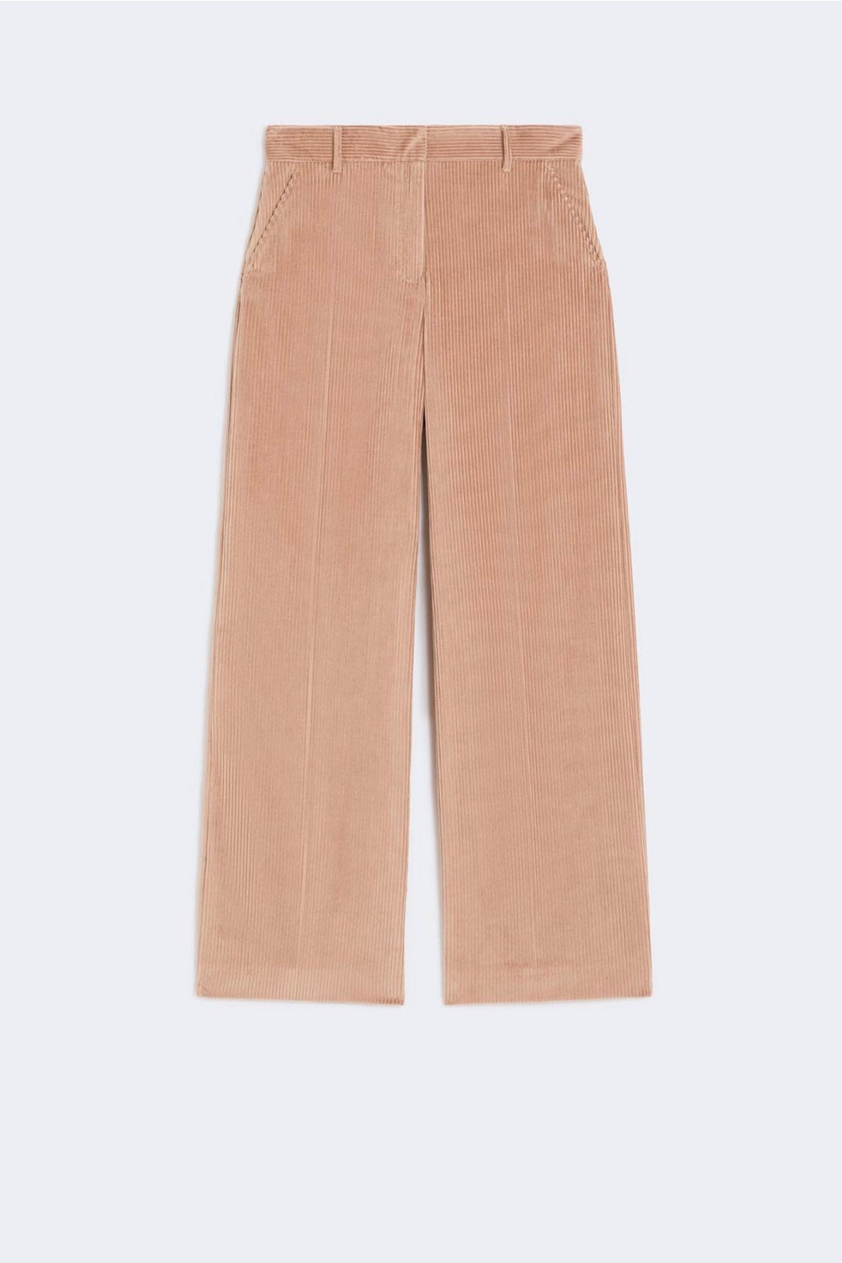 MAXMARA&#39;S BRANDS PANTALONE LUNGO  ROSA / 34 Pantaloni in velluto di cotone donna Weekend Max Mara Tania