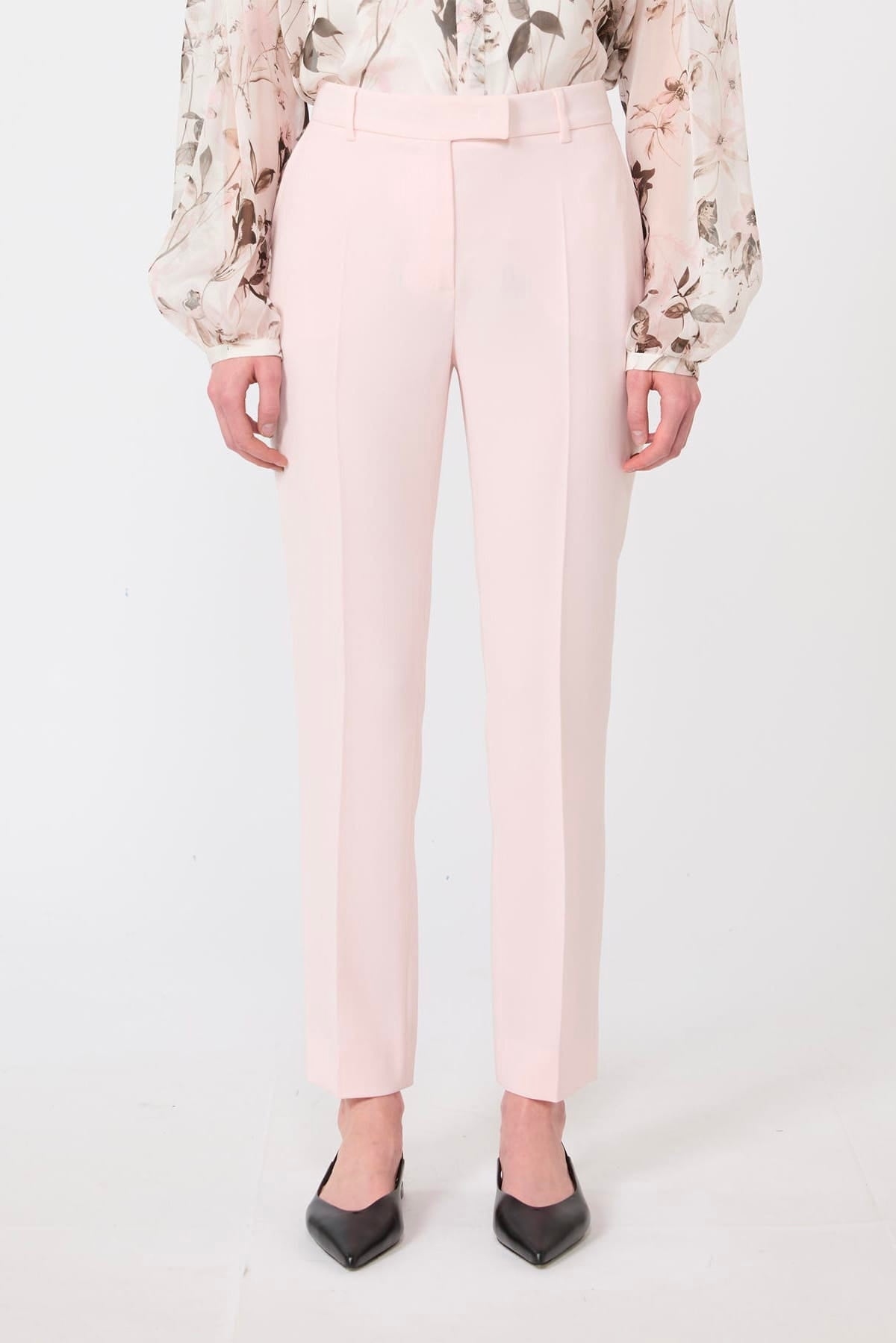 MAXMARA'S BRANDS PANTALONE LUNGO  ROSA PETALO / 34 Pantaloni donna Max Mara Studio Jerta