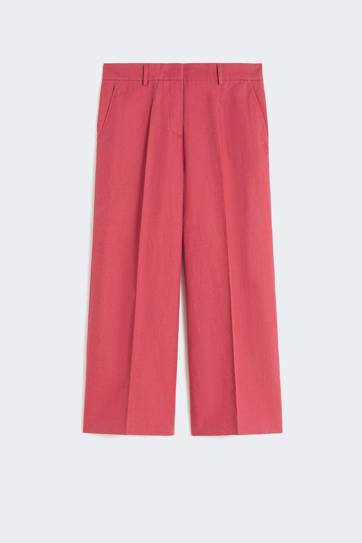 MAXMARA'S BRANDS PANTALONE LUNGO  ROSSO CILIEGIA / 34 Pantalone donna Weekend Max Mara Wkdzircone