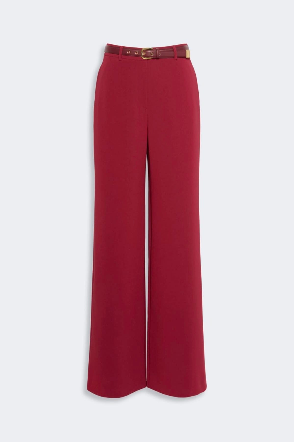 MAXMARA'S BRANDS PANTALONE LUNGO  ROSSO RUBINO / 34 Pantaloni Donna rossi Max Mara Studio Mstamico