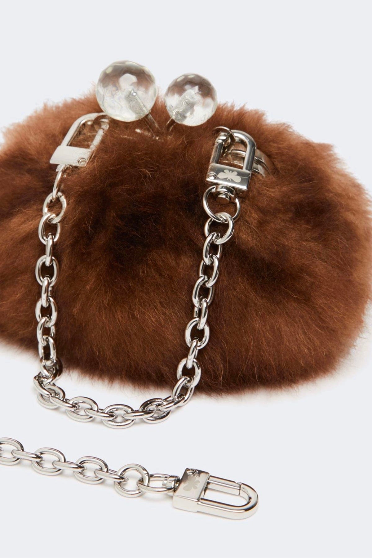 MAXMARA'S BRANDS PICCOLI ACCESSORI  Pochette Pasticcino in pelliccia Wkaalamaro
