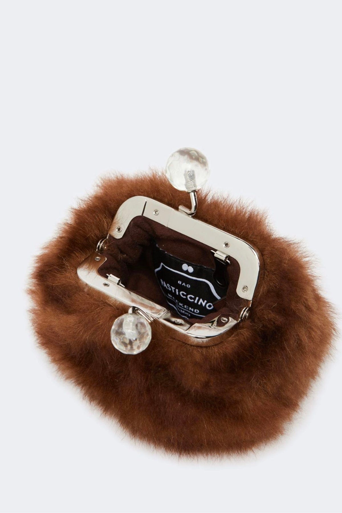 MAXMARA'S BRANDS PICCOLI ACCESSORI  Pochette Pasticcino in pelliccia Wkaalamaro