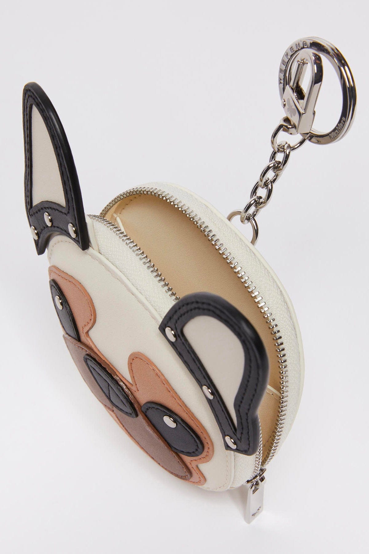 MAXMARA&#39;S BRANDS PICCOLI ACCESSORI  Portachiavi in pelle Weekend Max Mara Seta