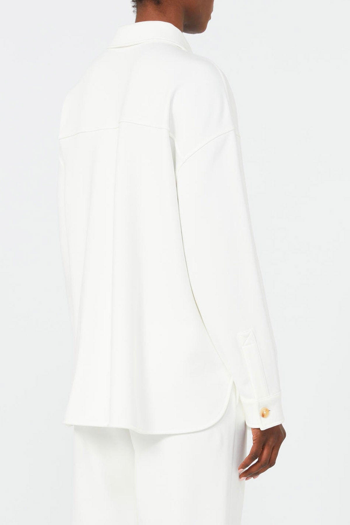 MAXMARA'S BRANDS POLO  BIANCO OTTICO / XXS Felpa bianco donna Max Mara MM Comma