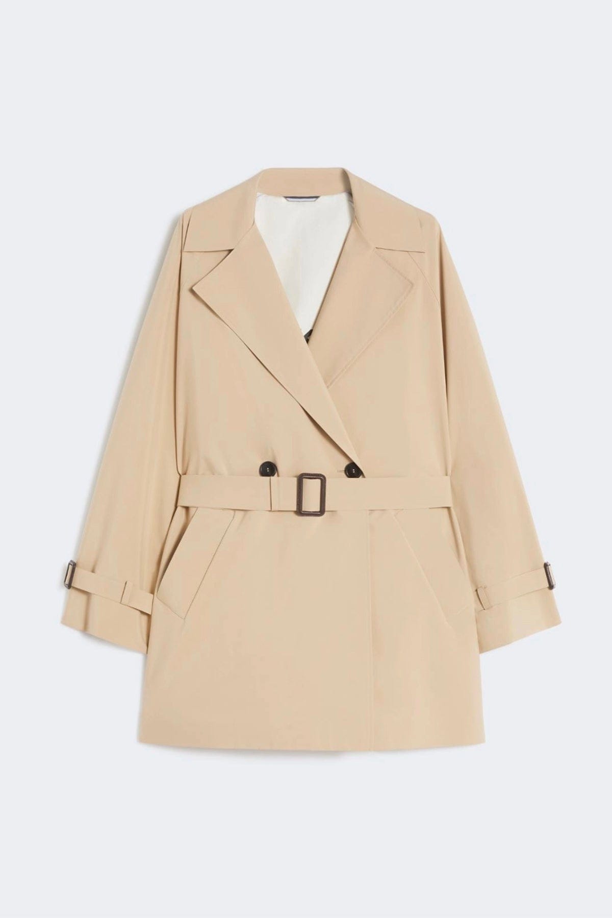 MAXMARA'S BRANDS SOPRABITO-IMPERMEABILE  BEIGE / 34 Impermeabile corto donna Max Mara Weekend Max Mara Wkdovatta