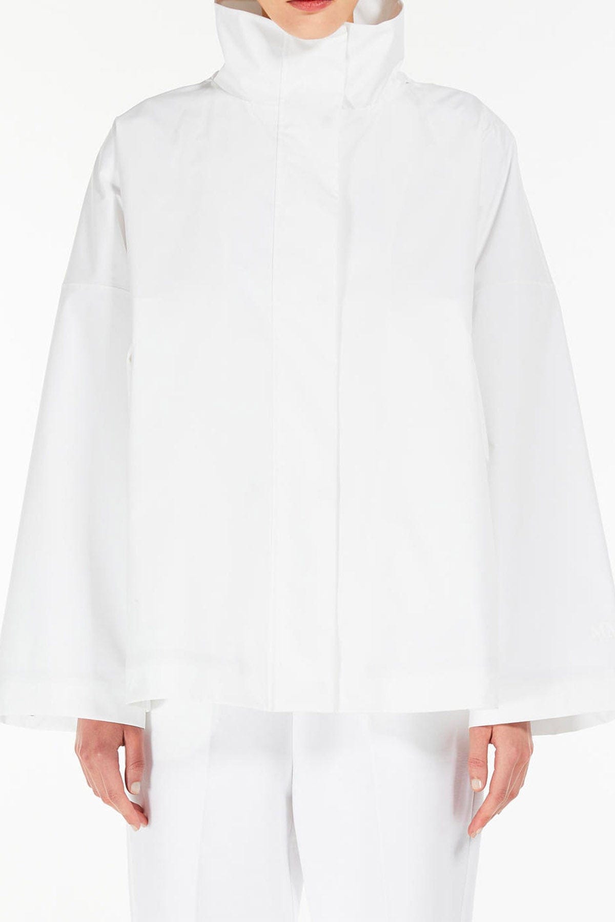 MAXMARA&#39;S BRANDS SOPRABITO-IMPERMEABILE  BIANCO GESSO / 34 Impermeabile antigoccia donna Max Mara MM Preston