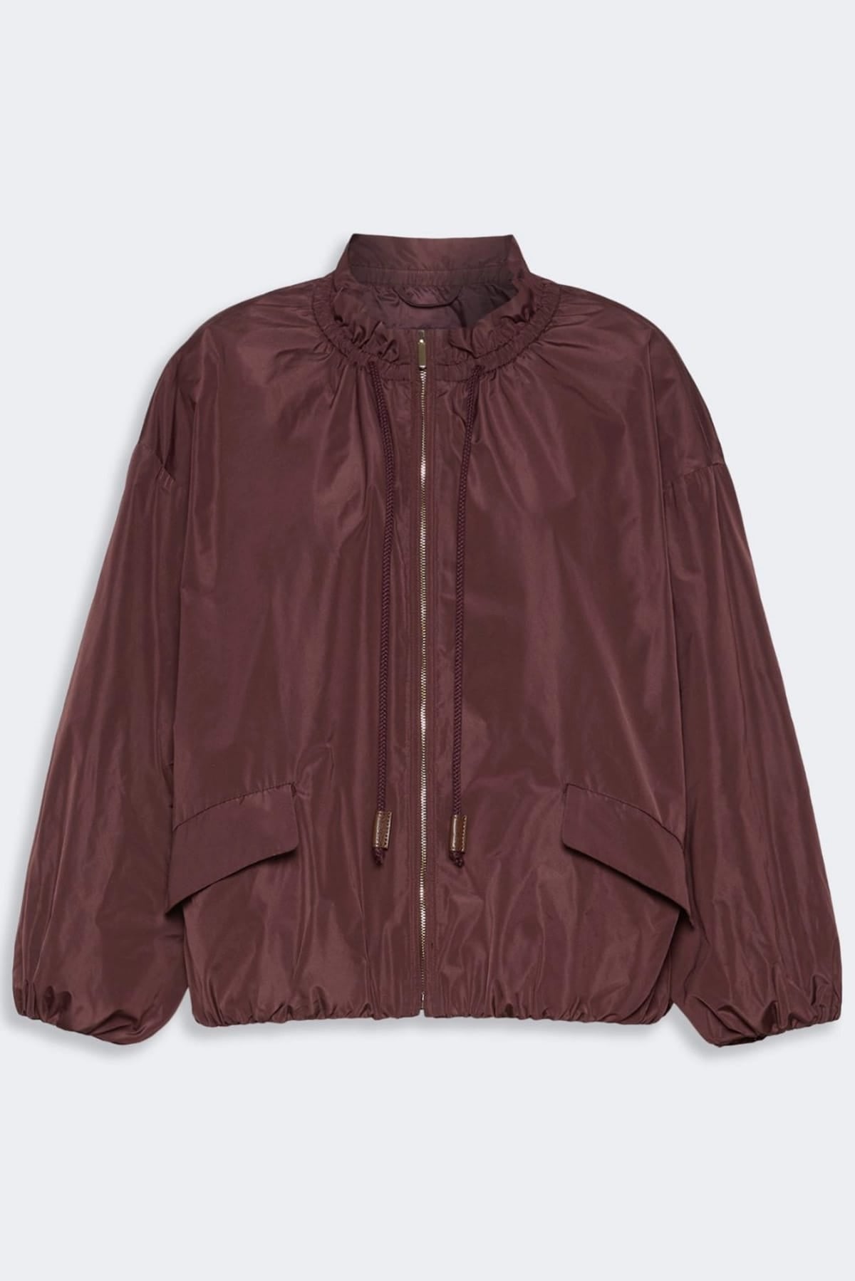 MAXMARA'S BRANDS SOPRABITO-IMPERMEABILE  DARK RUBY / 34 Impermeabile corto donna 'S Max Mara Smmonde