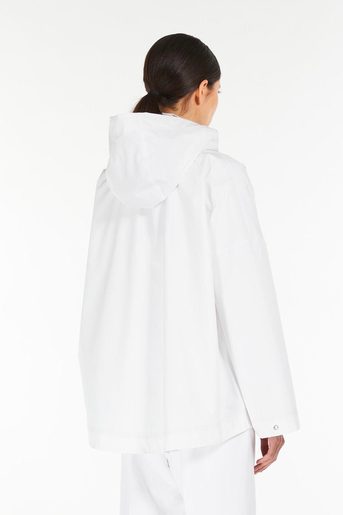 MAXMARA'S BRANDS SOPRABITO-IMPERMEABILE  BIANCO GESSO / 34 Impermeabile antigoccia donna Max Mara MM Preston