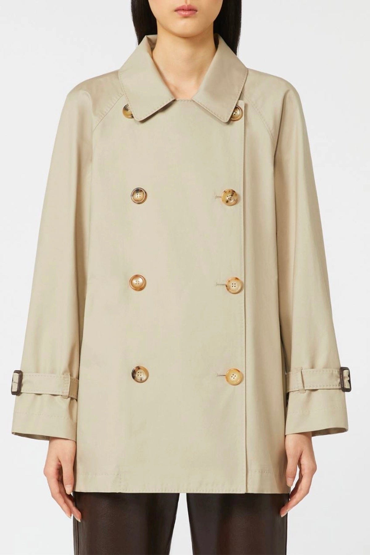 MAXMARA'S BRANDS SOPRABITO-IMPERMEABILE  Impermeabile corto donna The Cube Max Mara Mtccalle