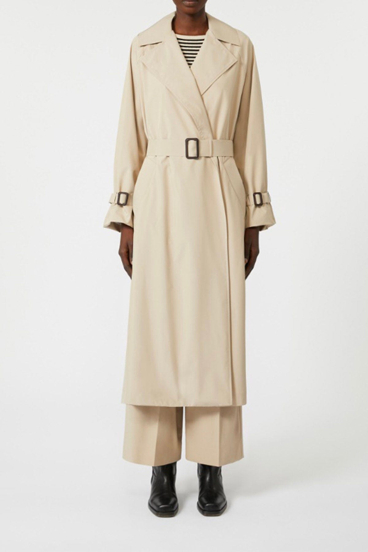 MAXMARA&#39;S BRANDS SOPRABITO-IMPERMEABILE  Impermeabile/Trench lungo donna Weekend Max Mara Fatto