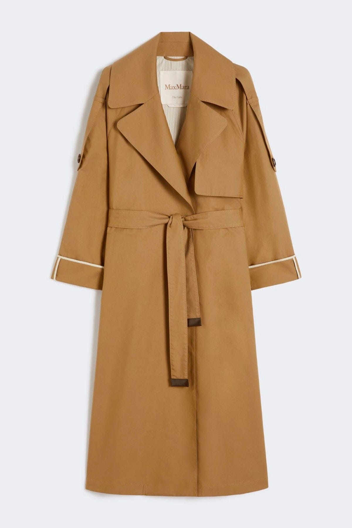 MAXMARA'S BRANDS SOPRABITO-IMPERMEABILE  LEGNO / 34 Trench donna The Cube Max Mara Mtcutrench
