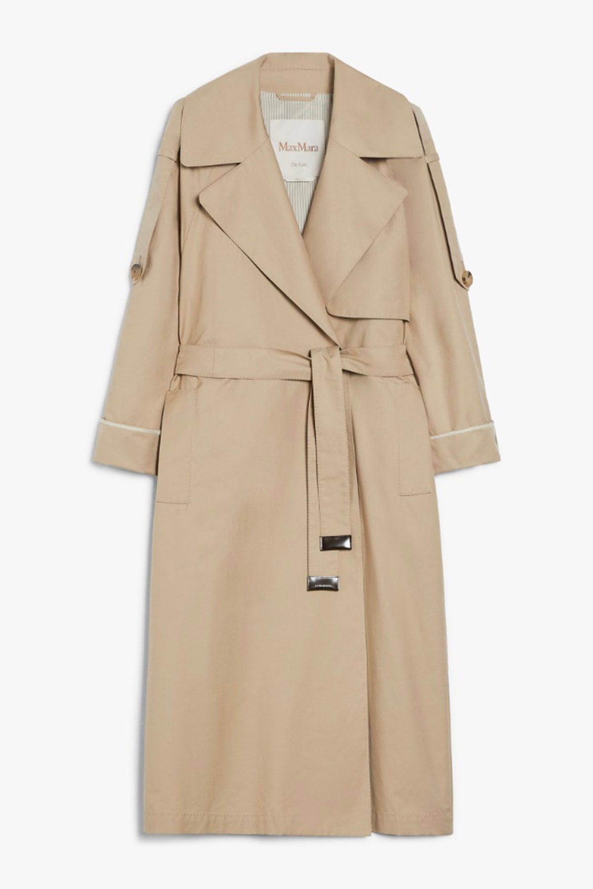 MAXMARA&#39;S BRANDS SOPRABITO-IMPERMEABILE  SABBIA / 34 Impermeabile trench donna Max Mara The Cube Utrench