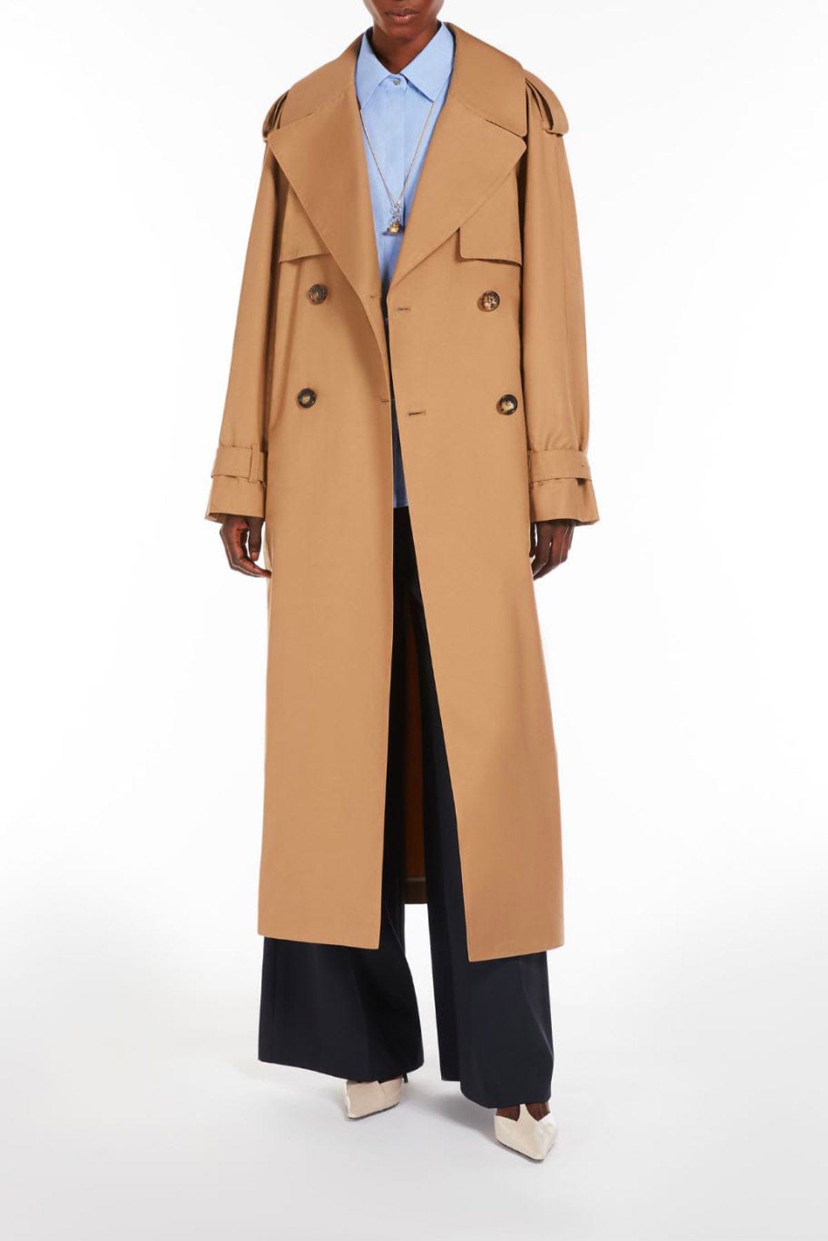 MAXMARA&#39;S BRANDS SOPRABITO-IMPERMEABILE  Trench impermeabile donna Max Mara TheCube Otello