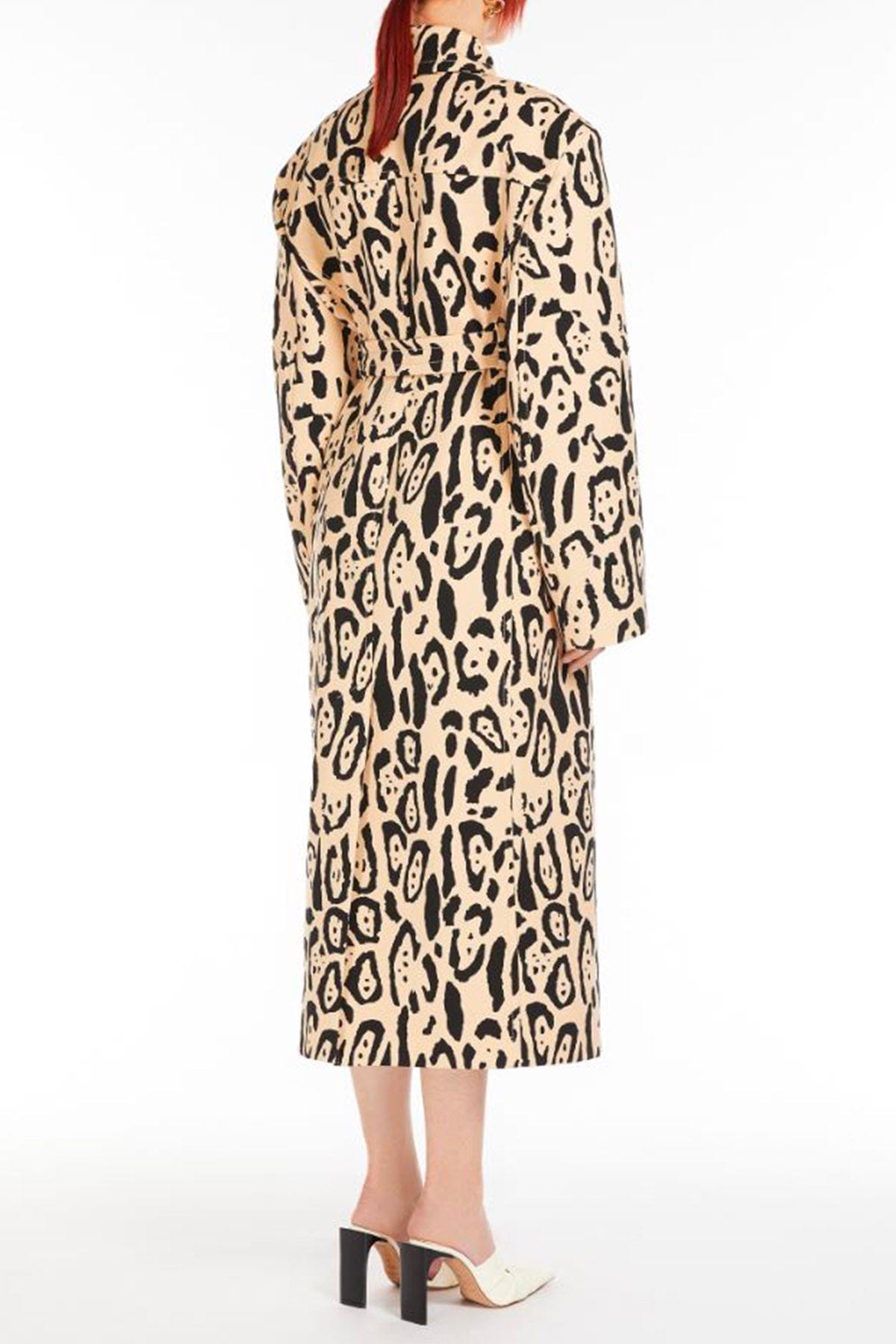 MAXMARA&#39;S BRANDS SOPRABITO Soprabito trench donna animalier Sportmax Grembo