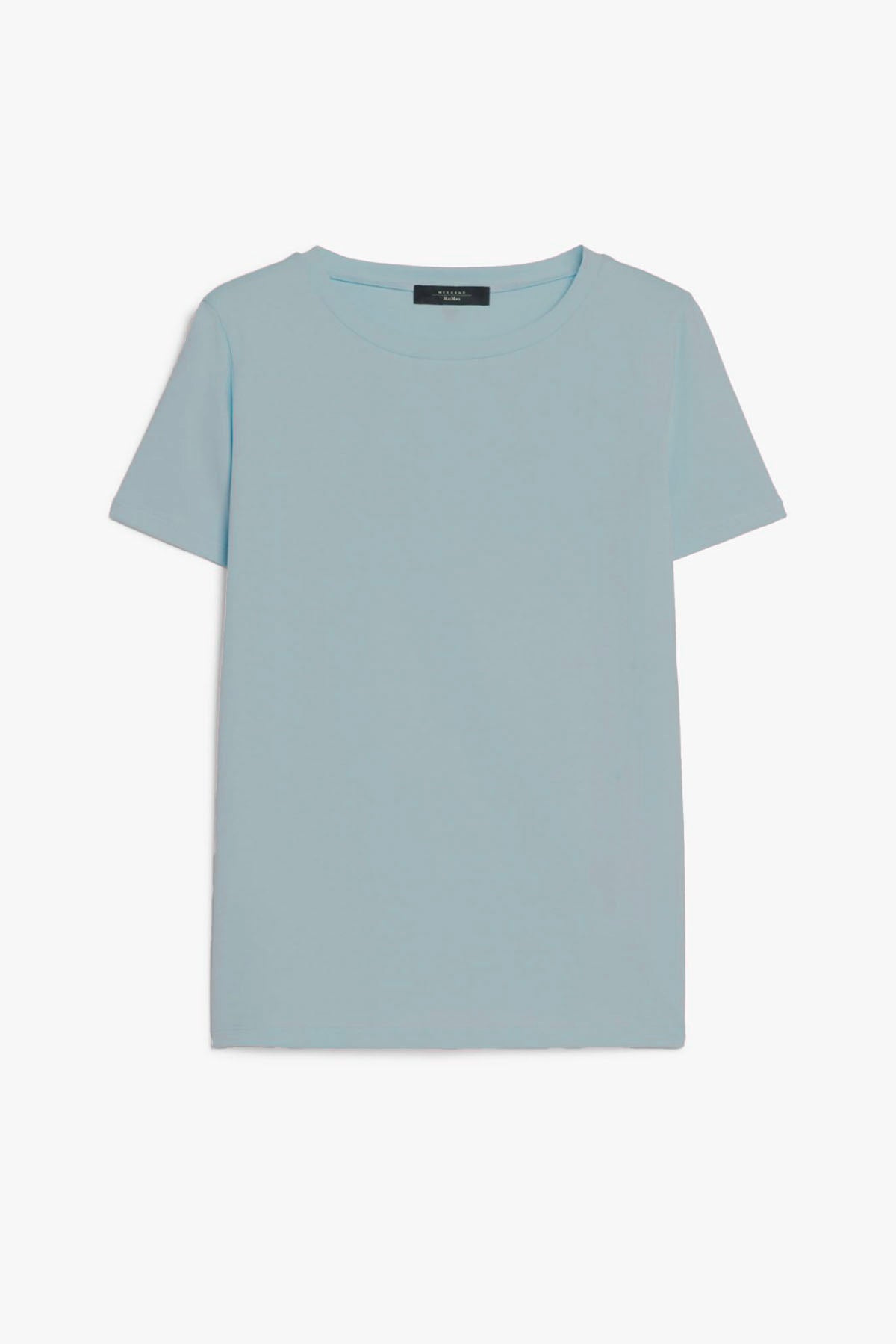 MAXMARA&#39;S BRANDS T&#39;SHIRT  AZZURRO / XXS T-Shirt in Cotone Donna Max Mara Weekend Multib