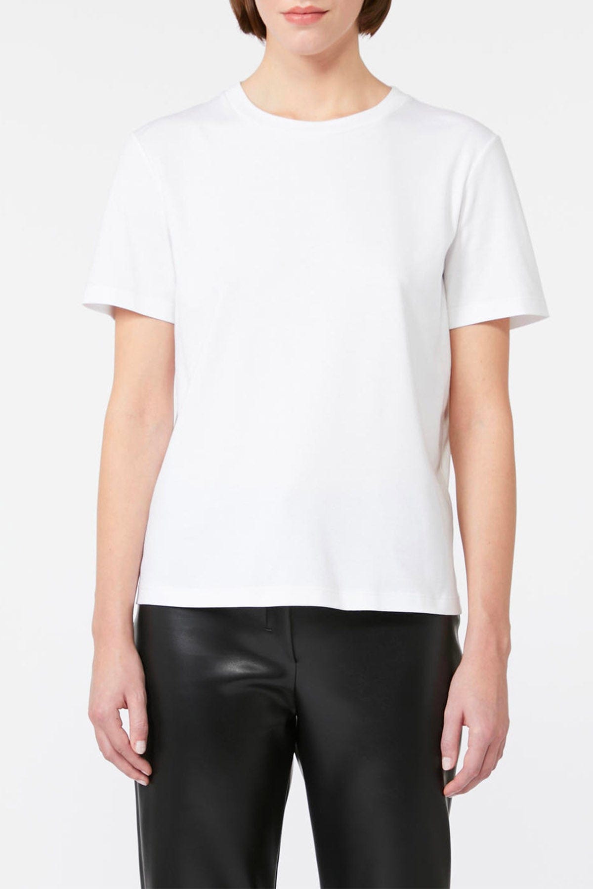 MAXMARA&#39;S BRANDS T&#39;SHIRT  BIANCO / XXS T-Shirt in cotone donna &#39;S Max Mara Maya