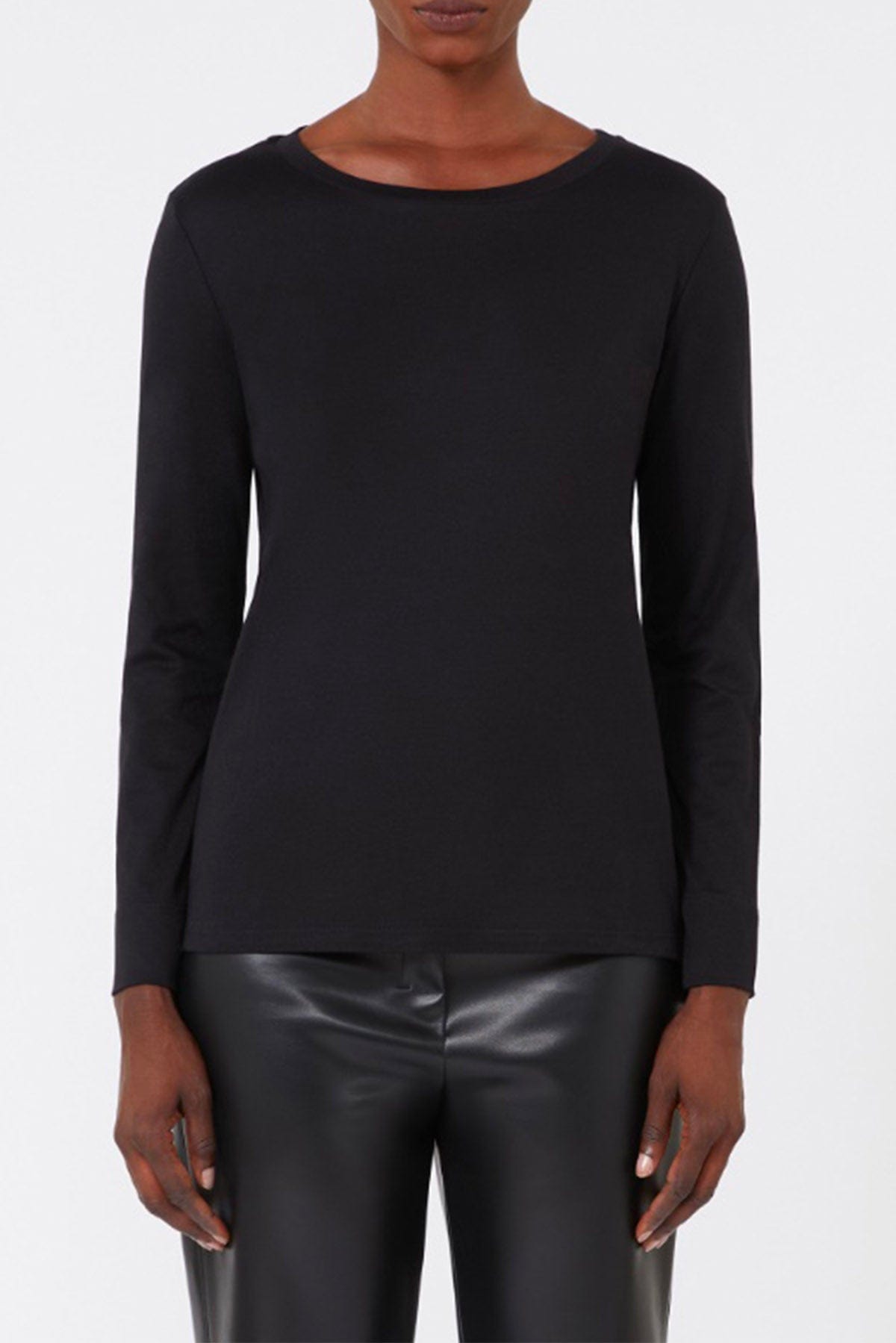 MAXMARA'S BRANDS T'SHIRT  BLU / XXS Blusa in cotone e modal donna 'S Max Mara Futuro