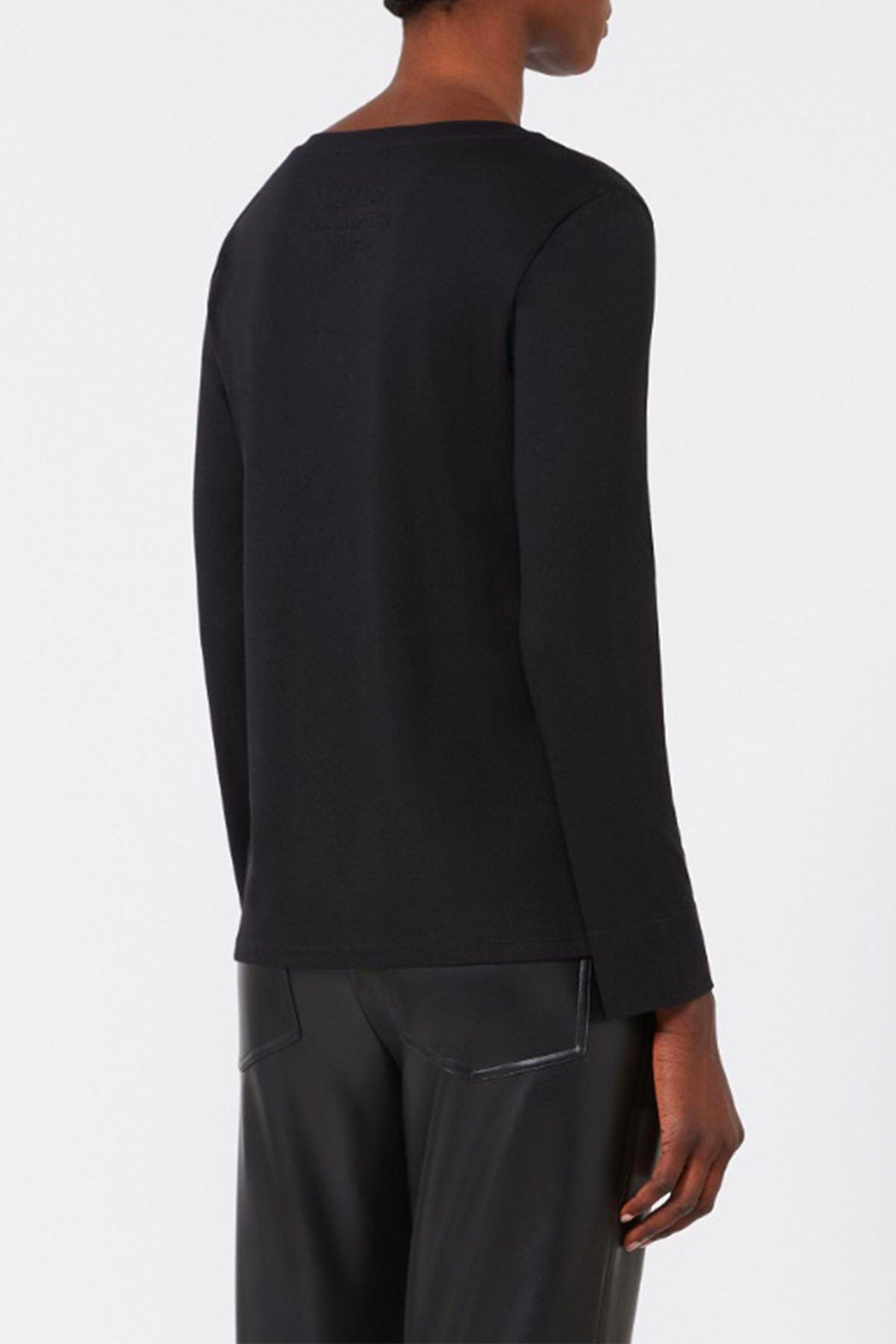 MAXMARA&#39;S BRANDS T&#39;SHIRT  Blusa in cotone e modal donna &#39;S Max Mara Futuro
