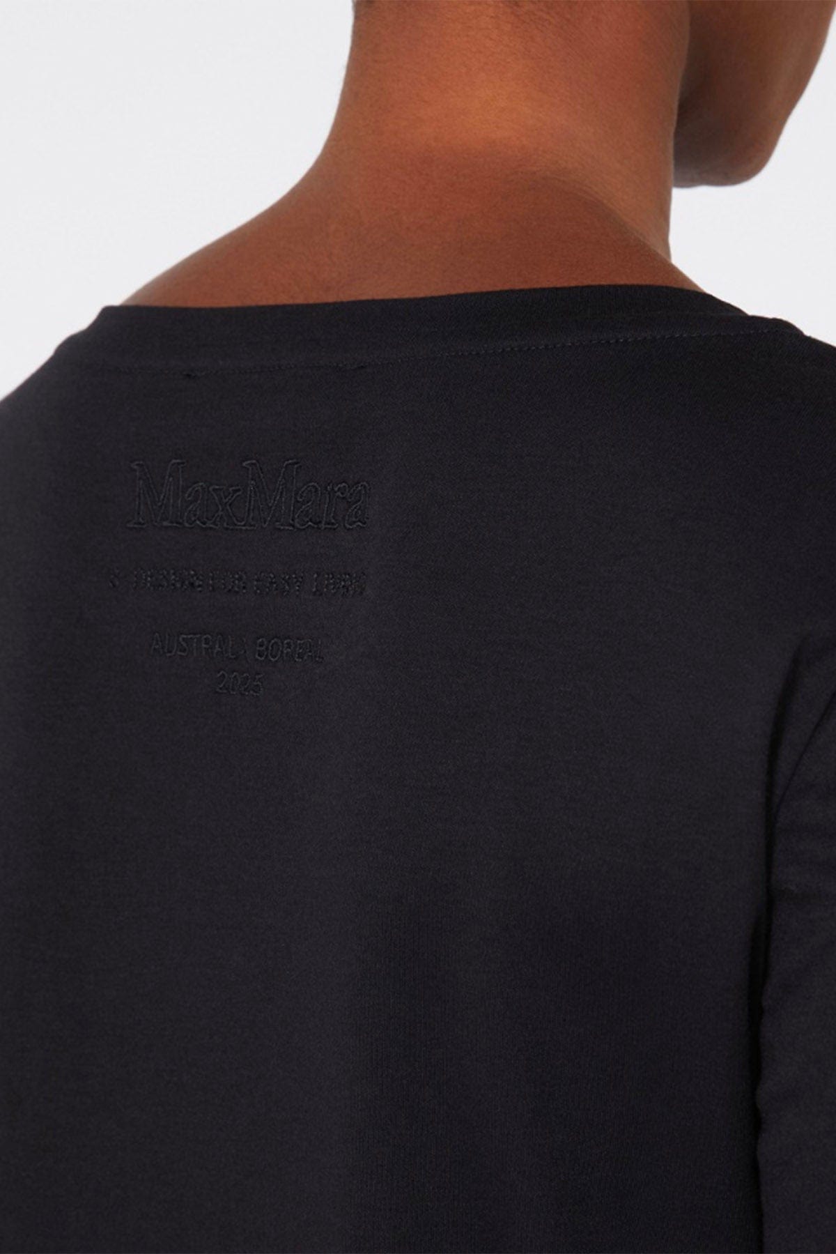 MAXMARA&#39;S BRANDS T&#39;SHIRT  Blusa in cotone e modal donna &#39;S Max Mara Futuro