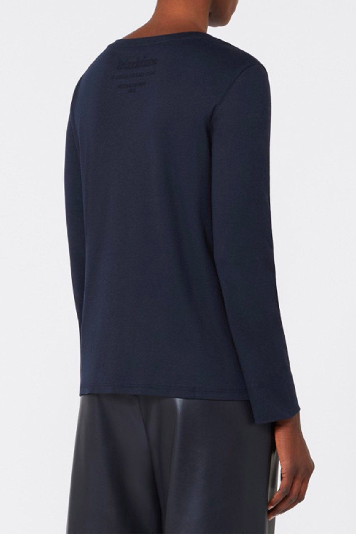 MAXMARA&#39;S BRANDS T&#39;SHIRT  Blusa in cotone e modal donna &#39;S Max Mara Futuro