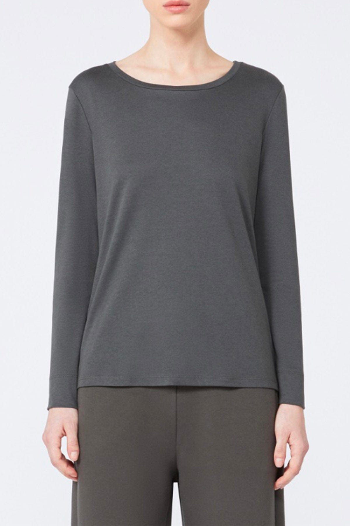 MAXMARA&#39;S BRANDS T&#39;SHIRT  Blusa in cotone e modal donna &#39;S Max Mara Futuro