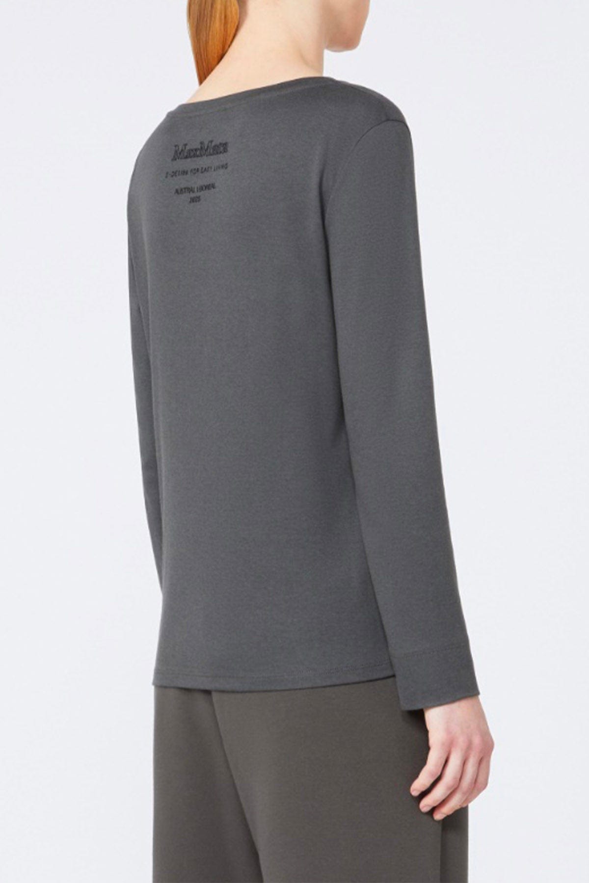 MAXMARA&#39;S BRANDS T&#39;SHIRT  Blusa in cotone e modal donna &#39;S Max Mara Futuro