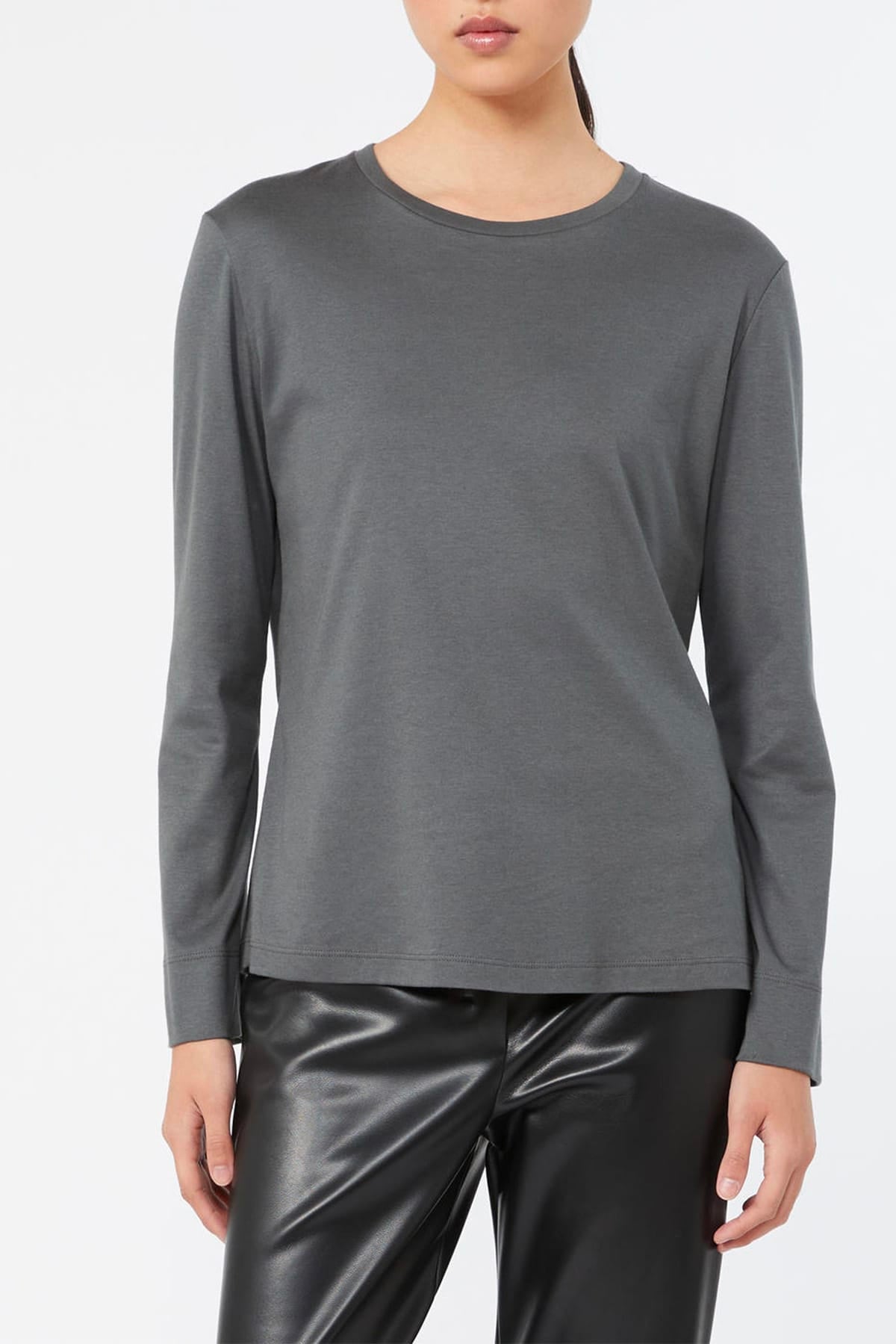 MAXMARA'S BRANDS T'SHIRT  BIANCO / XXS Sottogiacca donna maniche lunghe 'S Max Mara Smmfumetto