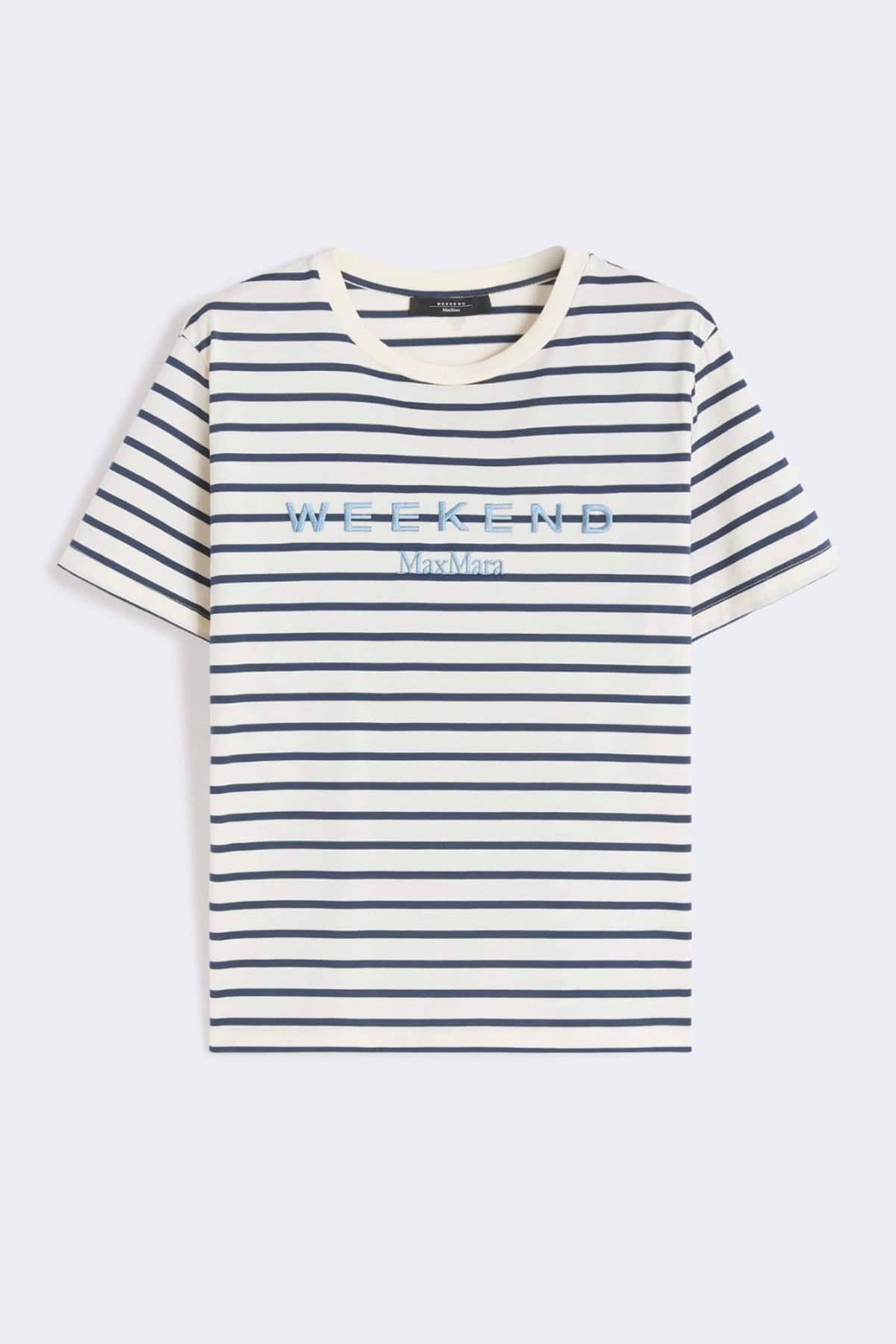 MAXMARA'S BRANDS T'SHIRT  RIGATO / XXS Maglia donna Weekend Max Mara Wkdbora