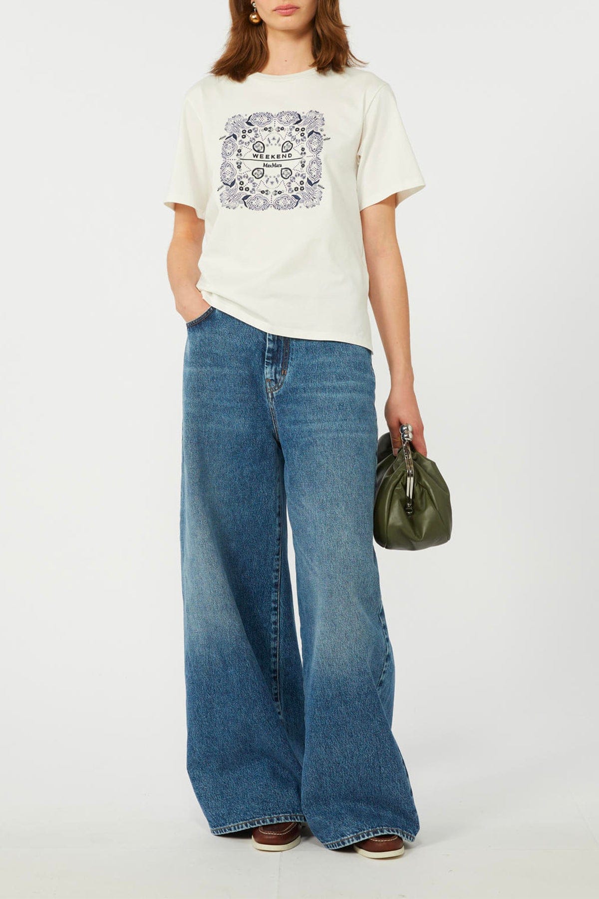 MAXMARA'S BRANDS T'SHIRT  T-Shirt donna Max Mara Weekend Wkdagile