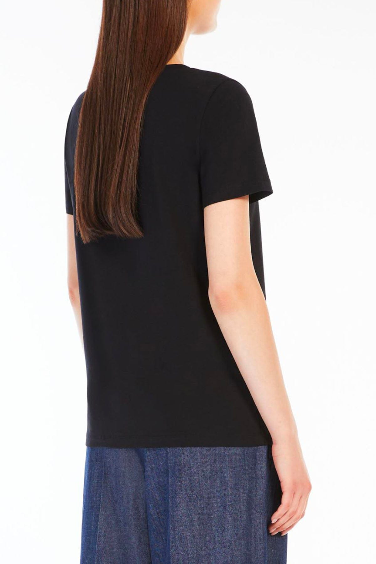 MAXMARA&#39;S BRANDS T&#39;SHIRT  T-Shirt in Cotone Donna Max Mara Weekend Multib