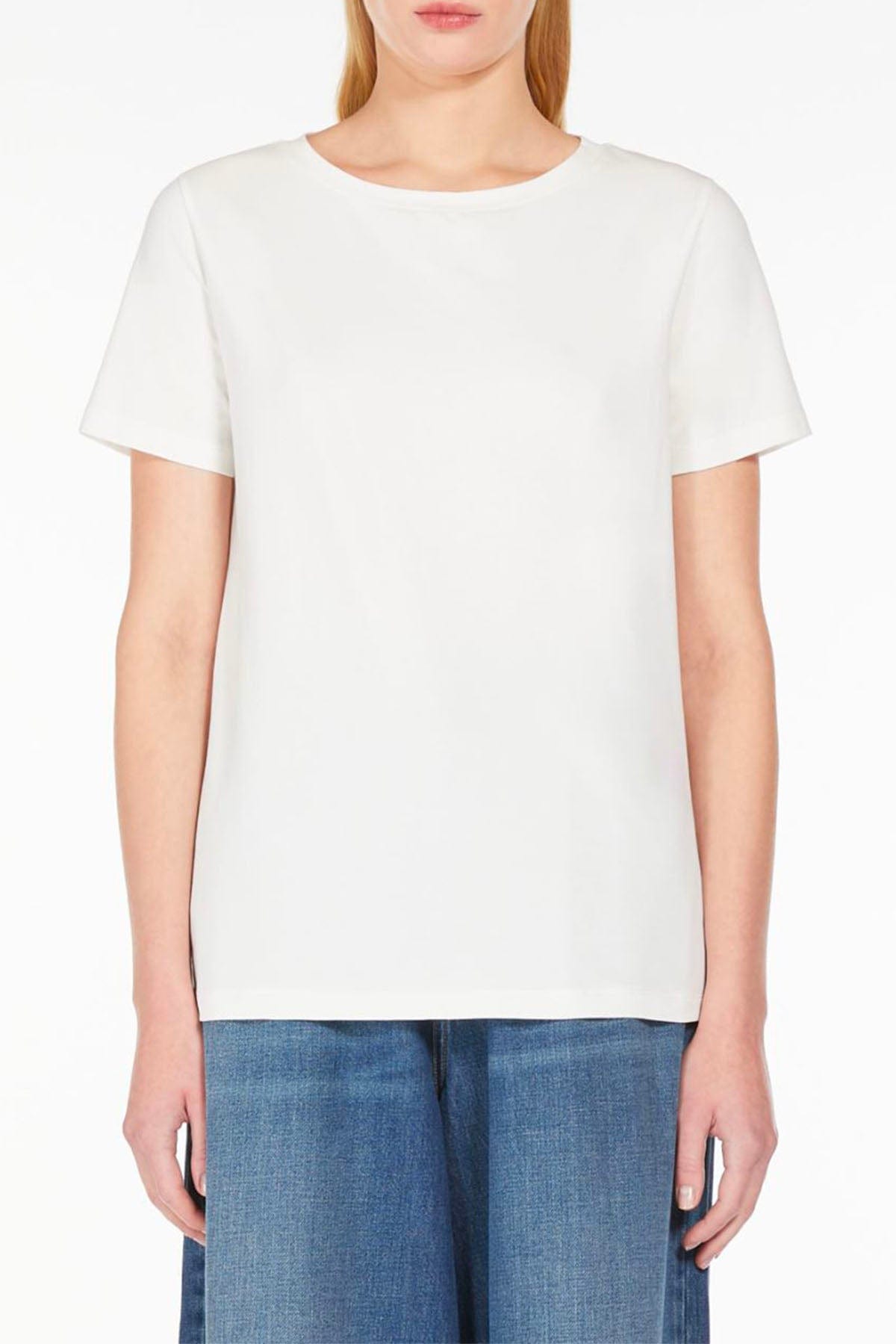 MAXMARA&#39;S BRANDS T&#39;SHIRT  T-Shirt in Cotone Donna Max Mara Weekend Multib