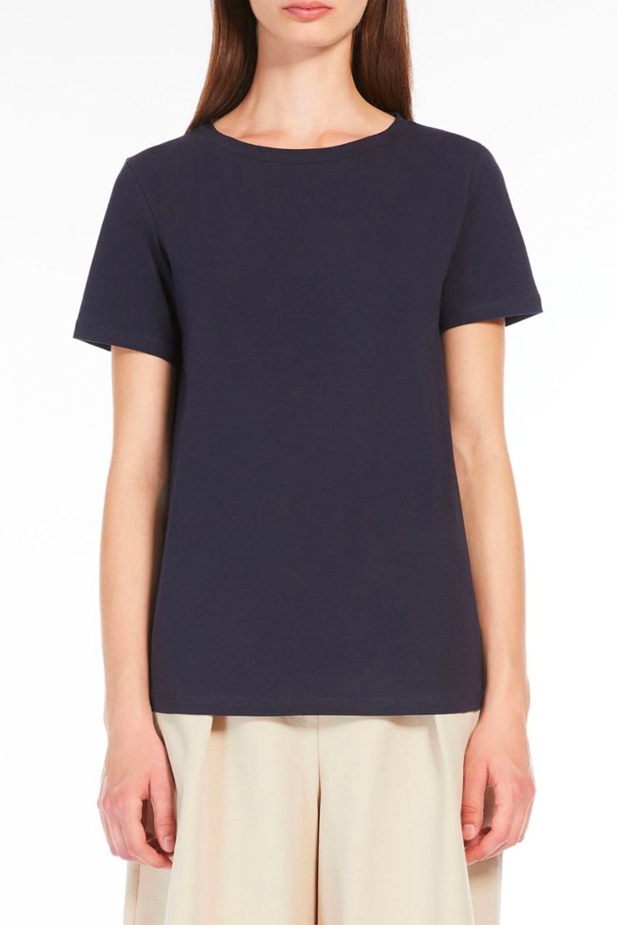 MAXMARA&#39;S BRANDS T&#39;SHIRT  T-Shirt in Cotone Donna Max Mara Weekend Multib