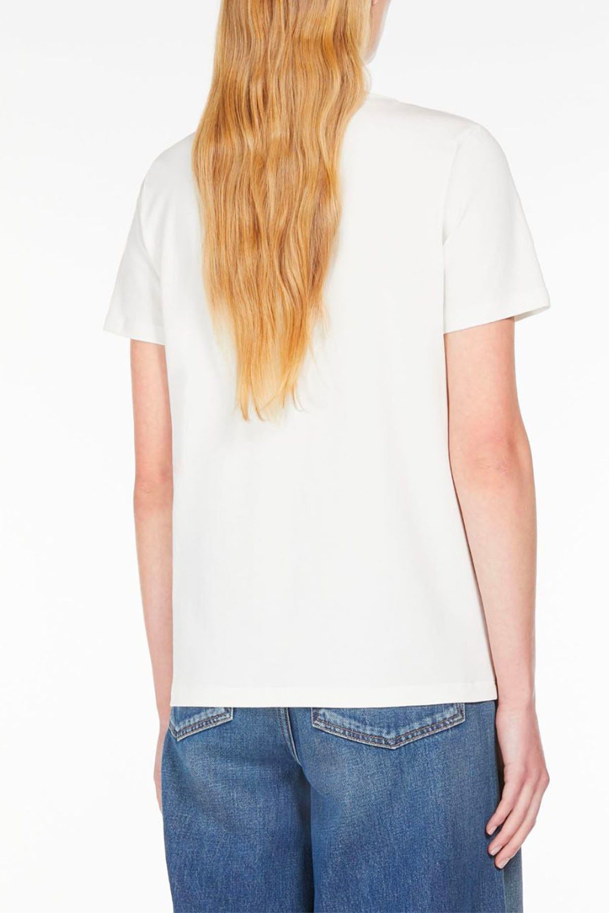 MAXMARA&#39;S BRANDS T&#39;SHIRT  T-Shirt in Cotone Donna Max Mara Weekend Multib