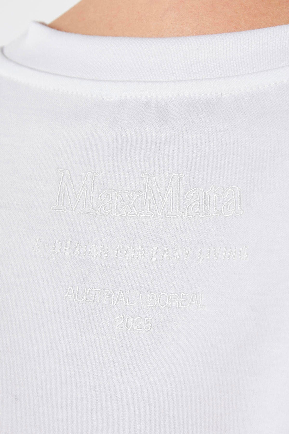 MAXMARA&#39;S BRANDS T&#39;SHIRT  T-Shirt in cotone donna &#39;S Max Mara Maya