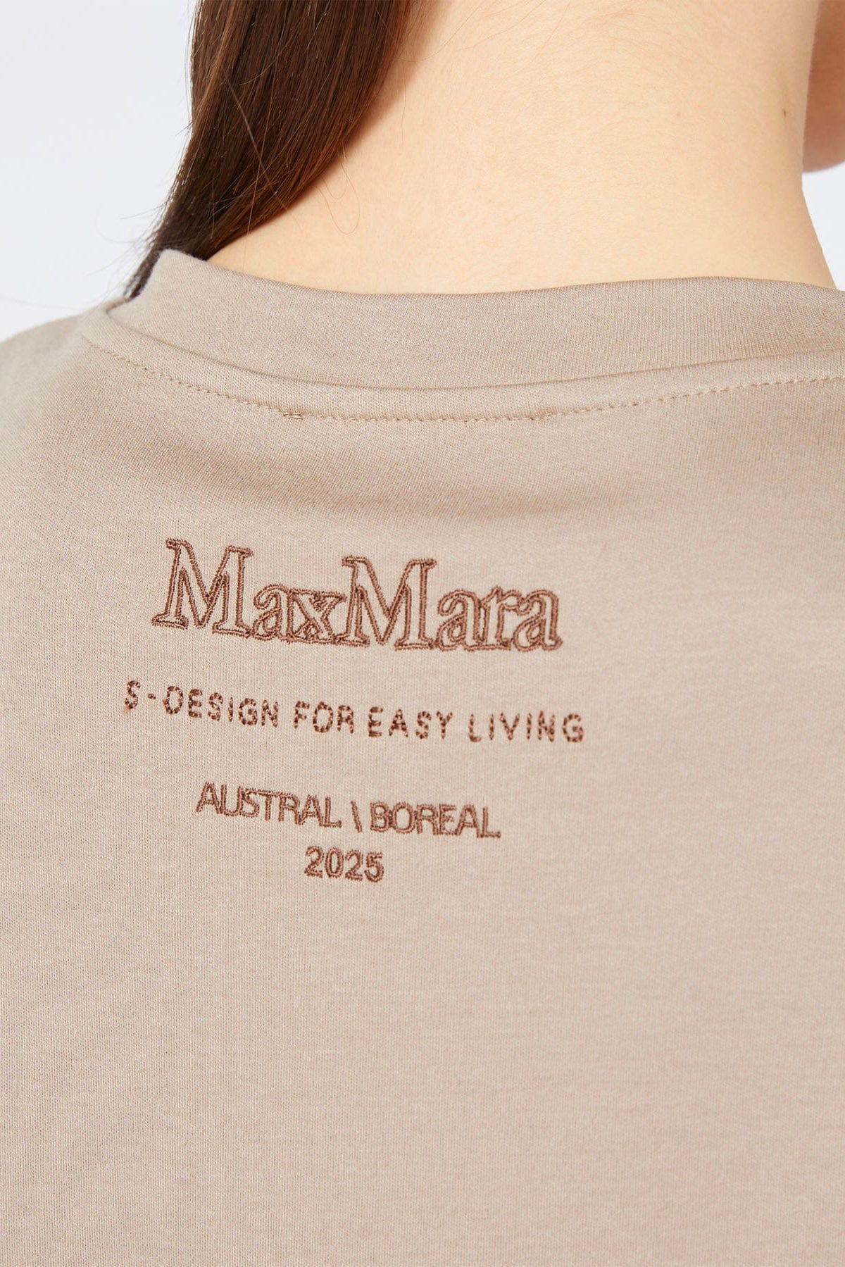 MAXMARA&#39;S BRANDS T&#39;SHIRT  T-Shirt in cotone donna &#39;S Max Mara Maya