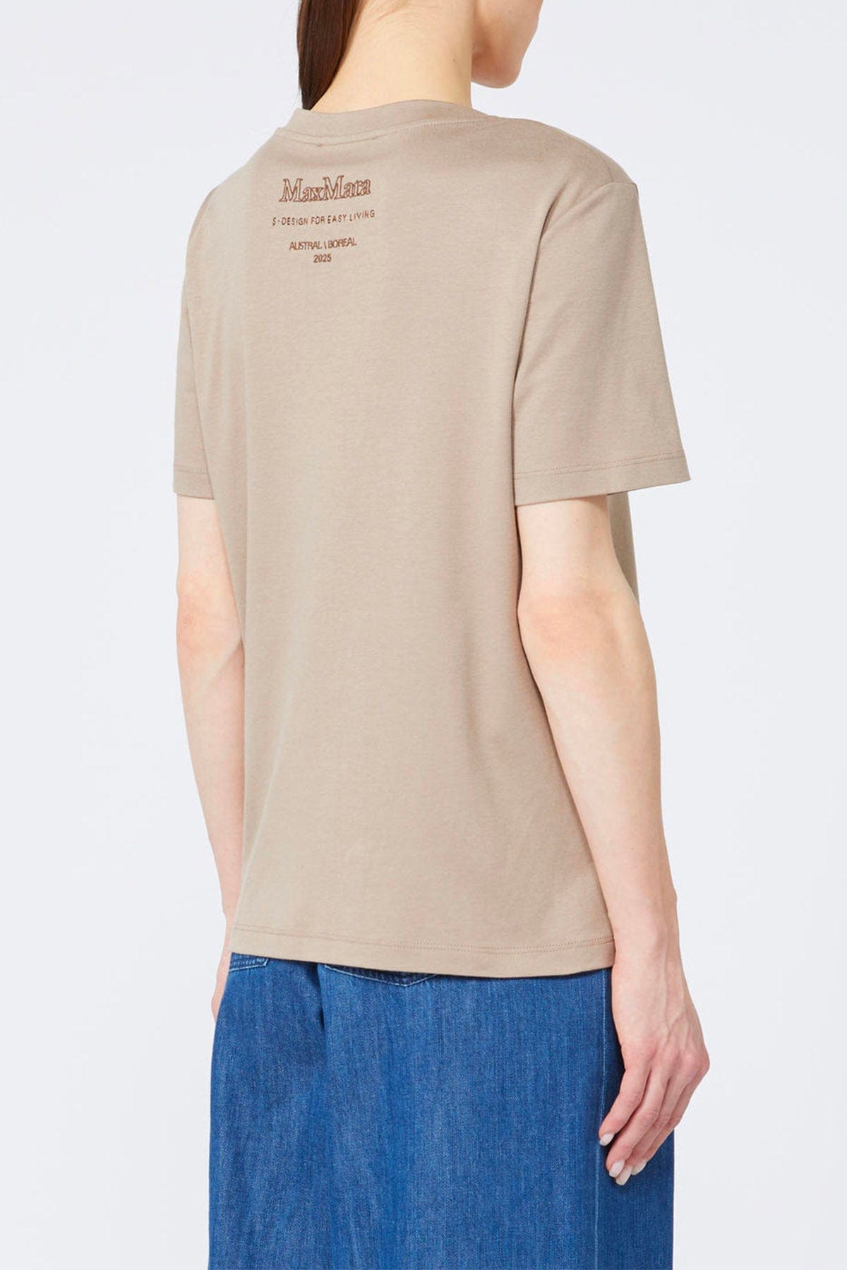 MAXMARA&#39;S BRANDS T&#39;SHIRT  T-Shirt in cotone donna &#39;S Max Mara Maya